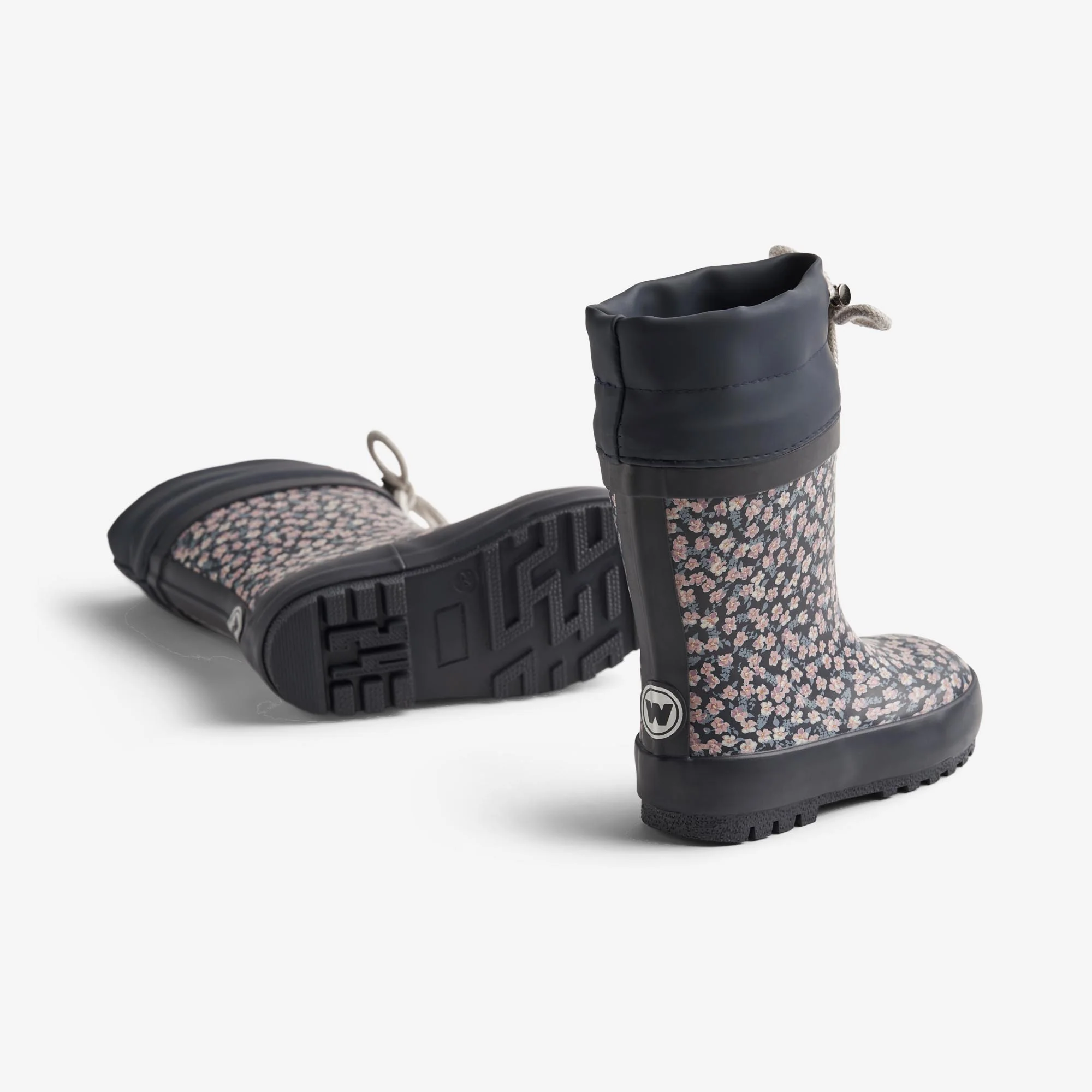 Rubber Boot Thermo - raining flowers - Image 5