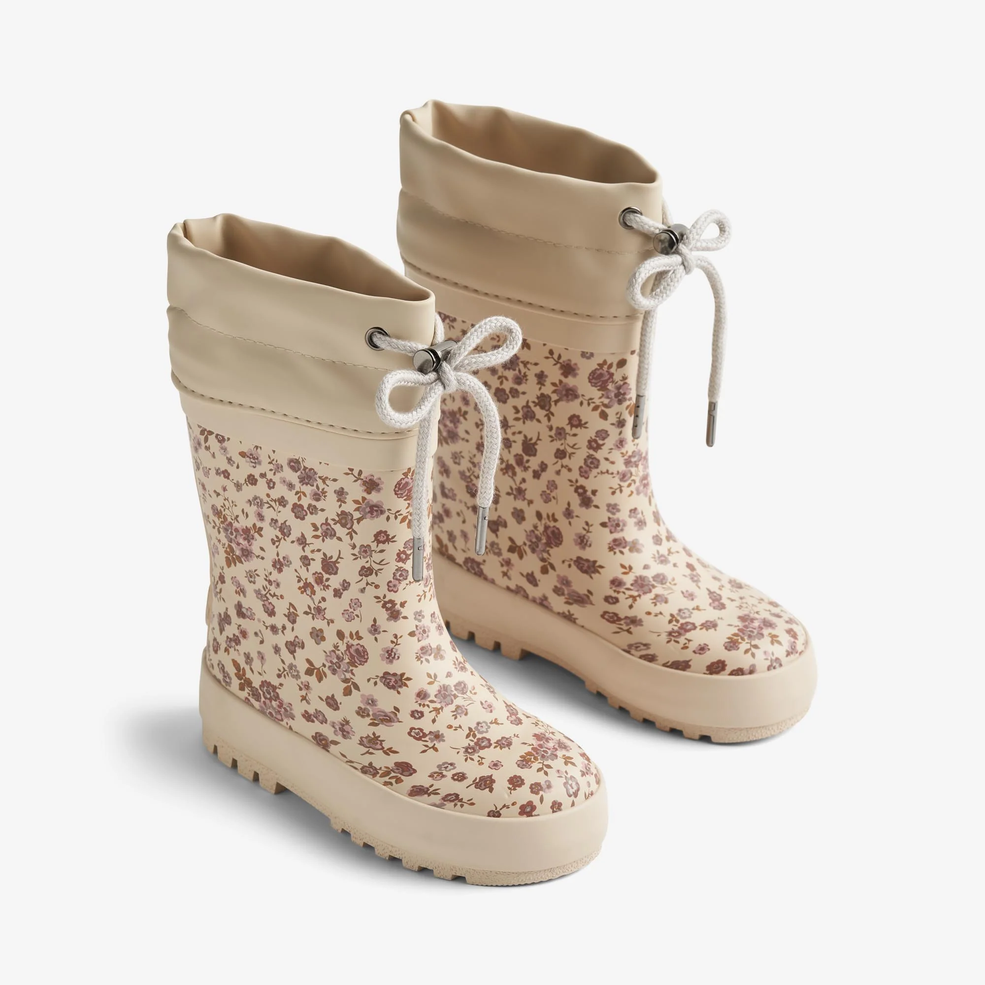 Rubber Boot Thermo - rose flowers