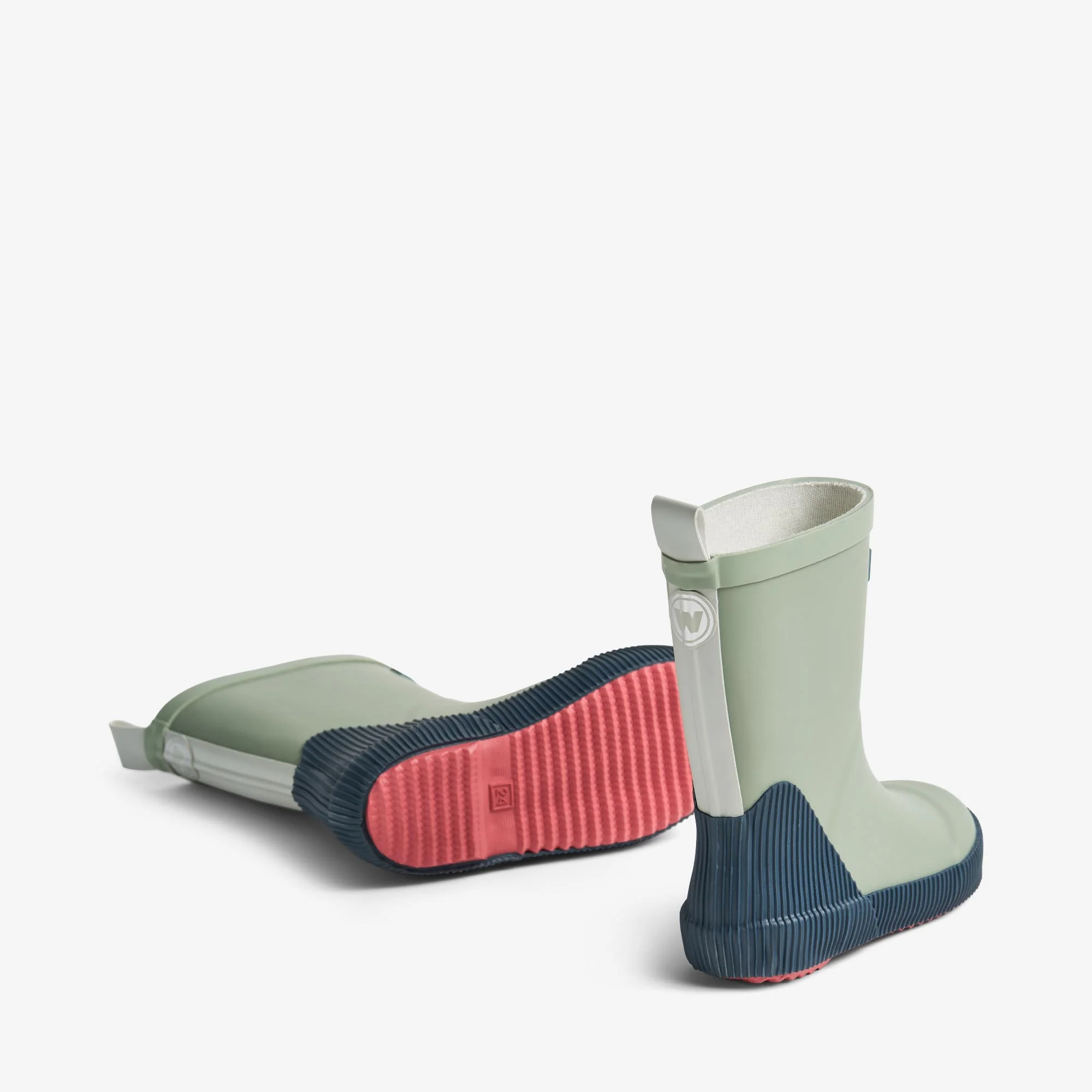Rubber Boot Welly - teal water - Image 2