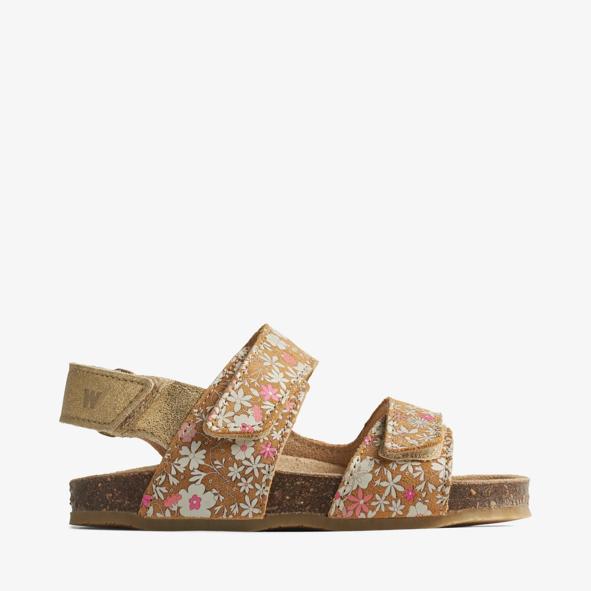 Sandal Clara - gold white flowers - Image 6