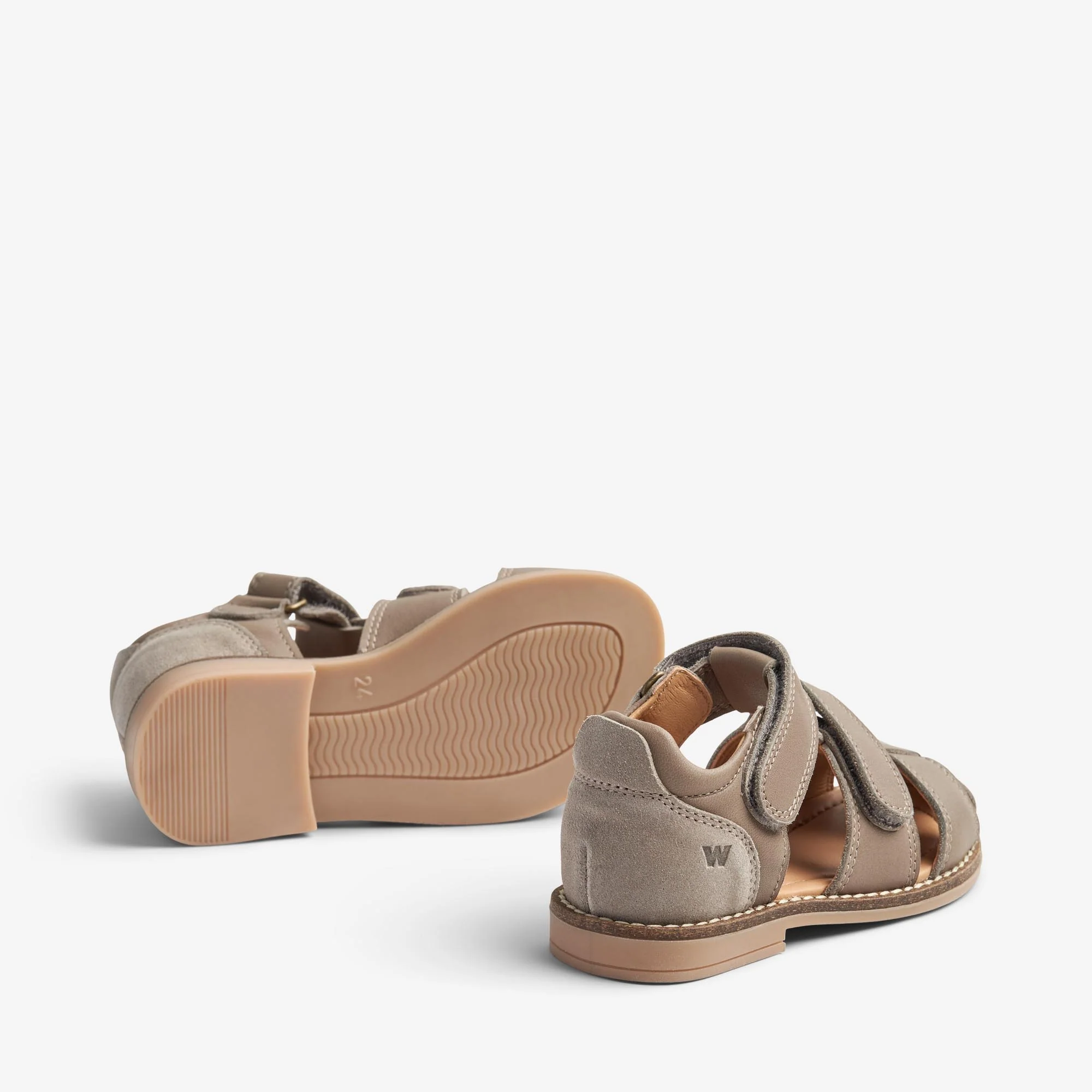 Sandal Closed Toe Bassi - gravel - Image 2