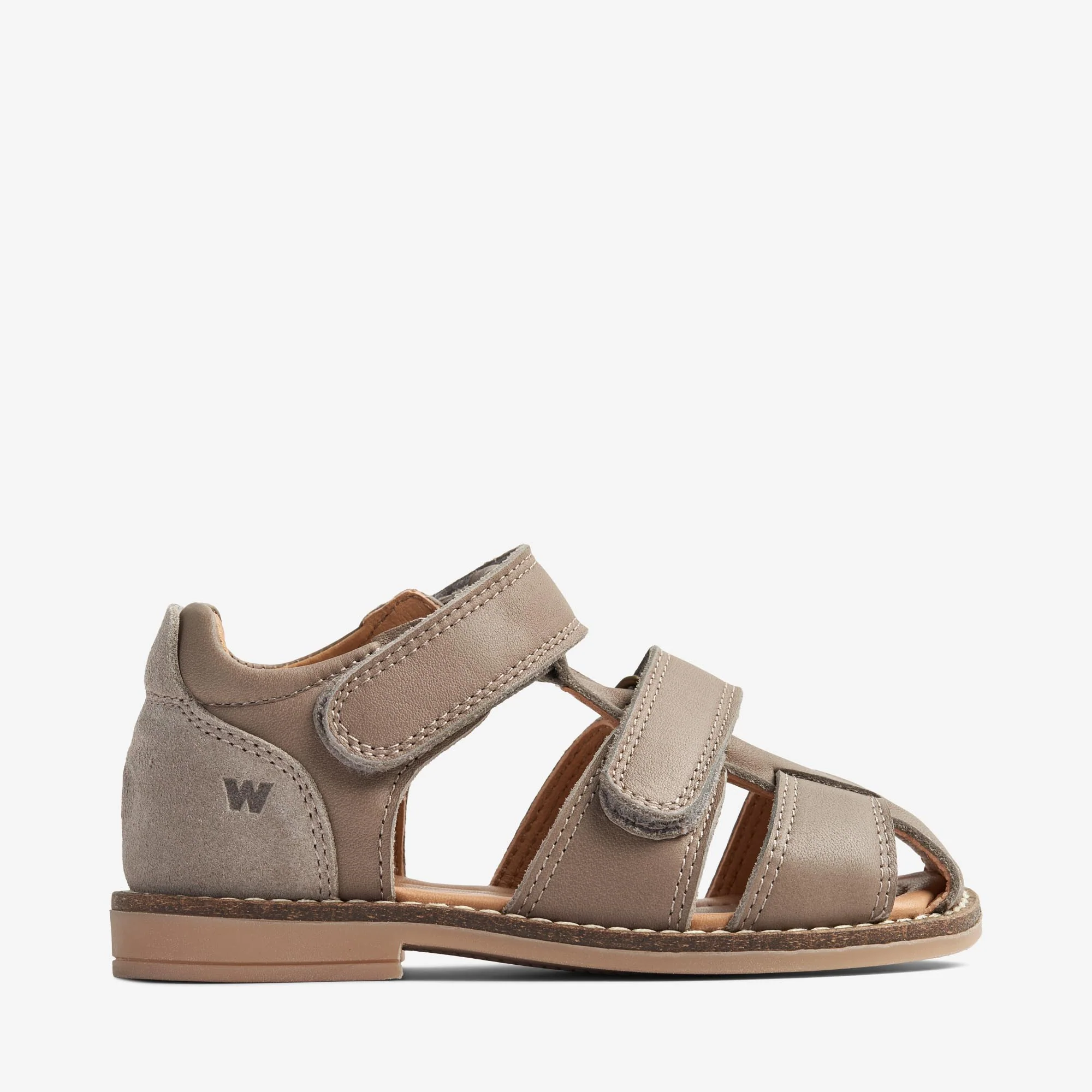 Sandal Closed Toe Bassi - gravel - Image 3