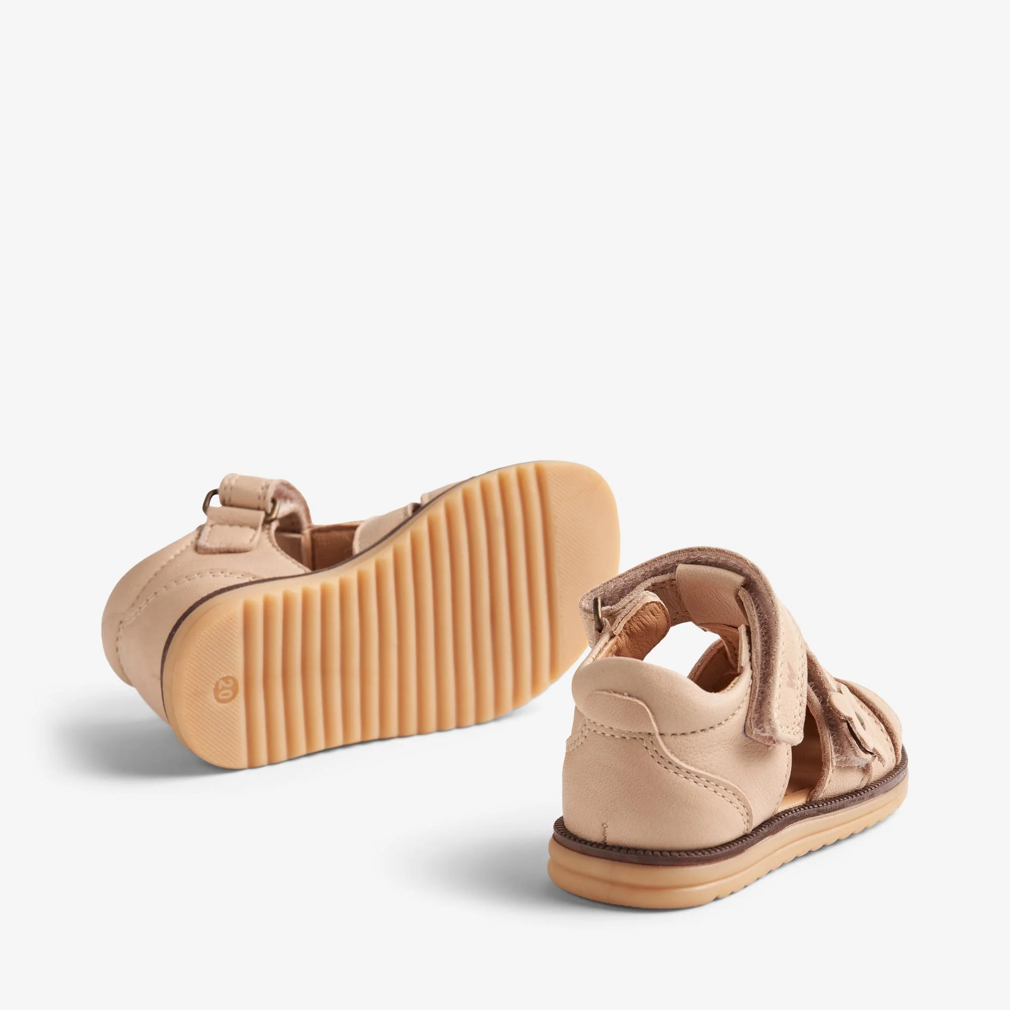 Sandal Closed Toe Sky Flower - beige rose - Image 2