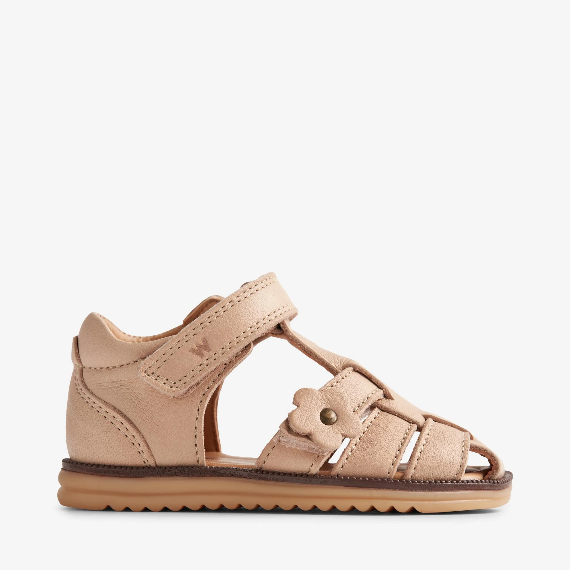 Sandal Closed Toe Sky Flower - beige rose - Image 3