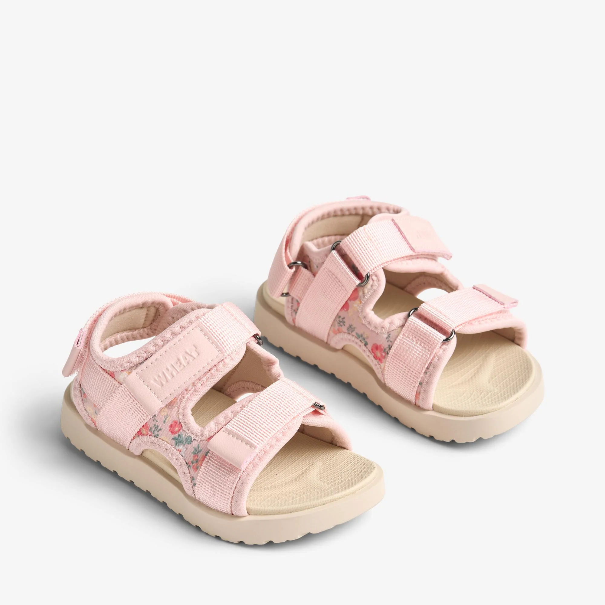 Sandal Mandy - powder flowers and seashells