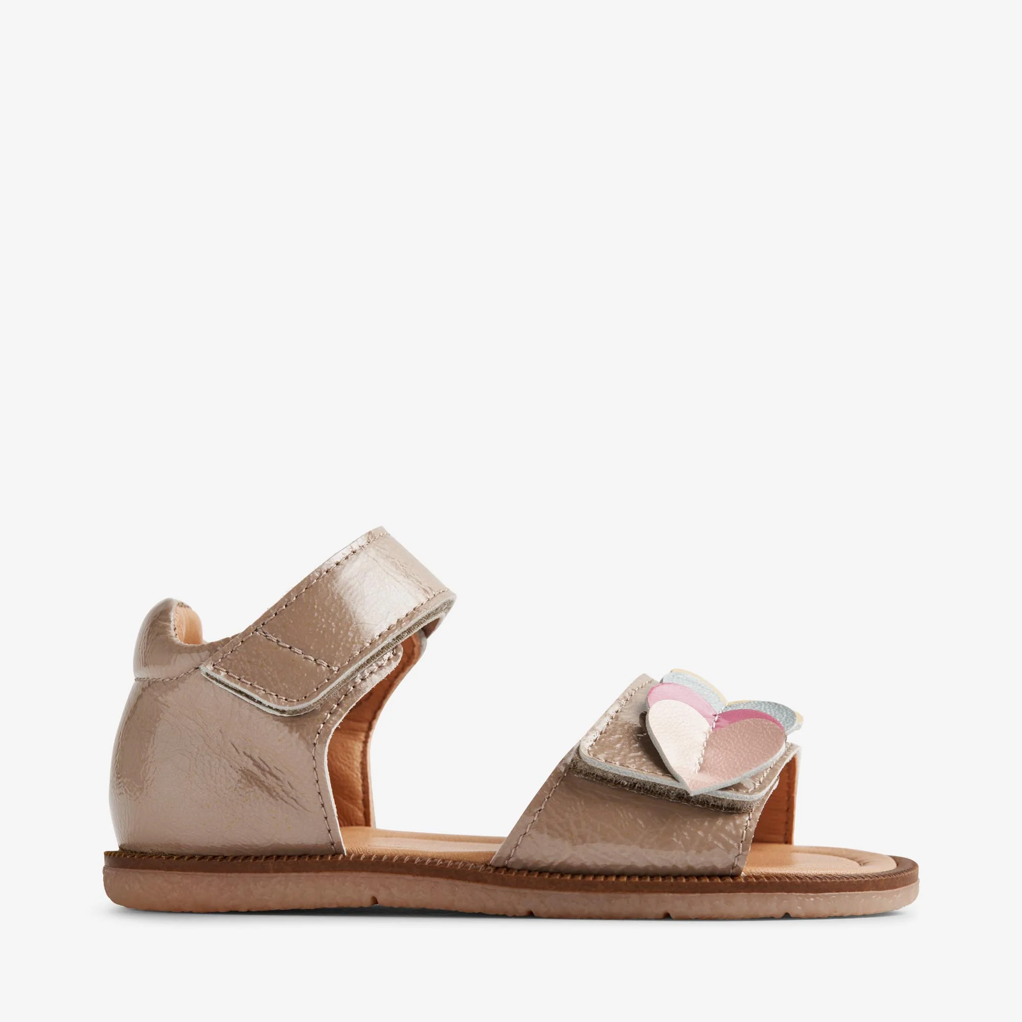 Sandal Open Toe Uma Patent - beige - Image 3