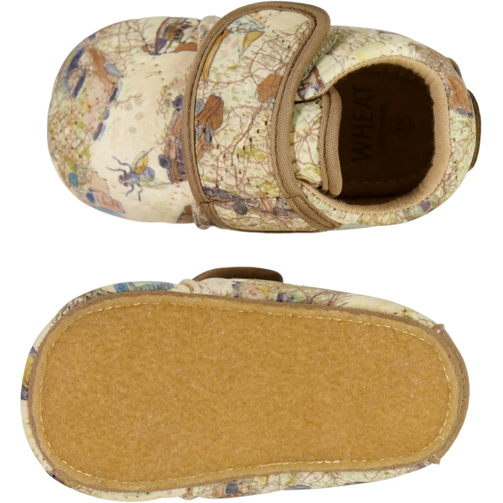 Sasha Thermo Home Shoe - holiday map - Image 3