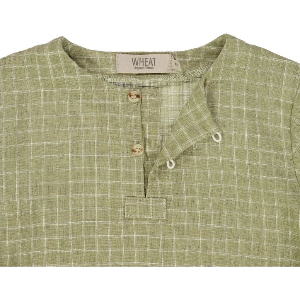 Shirt Abraham - green check - Image 3
