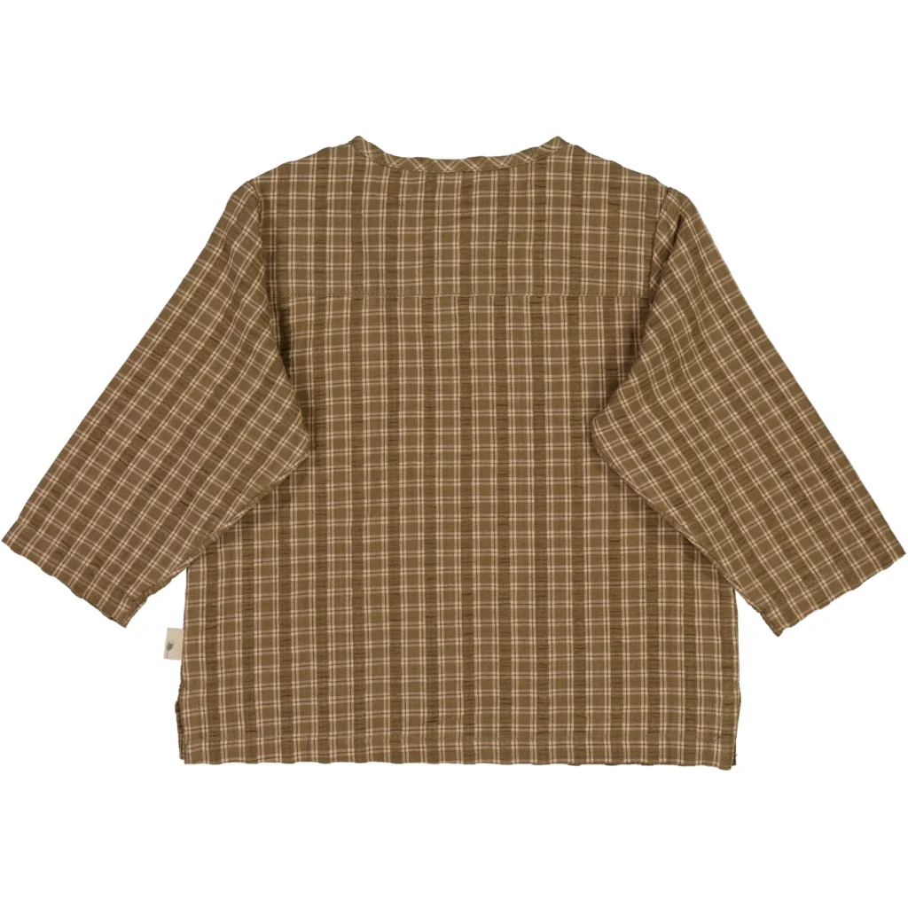 Shirt Bjørk - pine check - Image 2