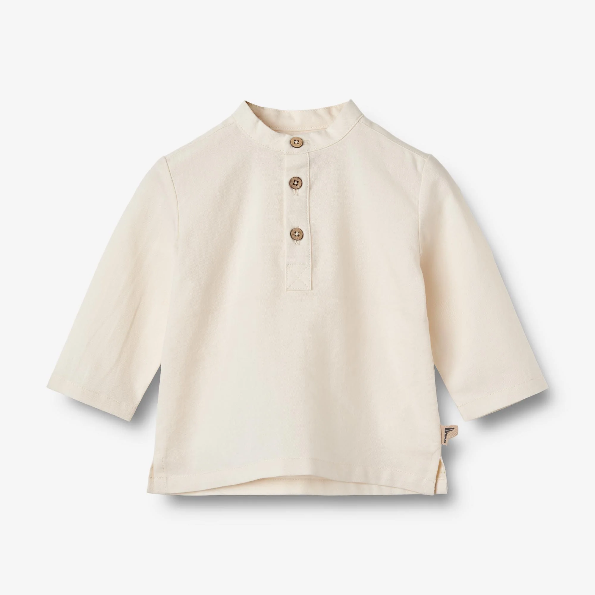 Shirt L/S Jonas - eggshell