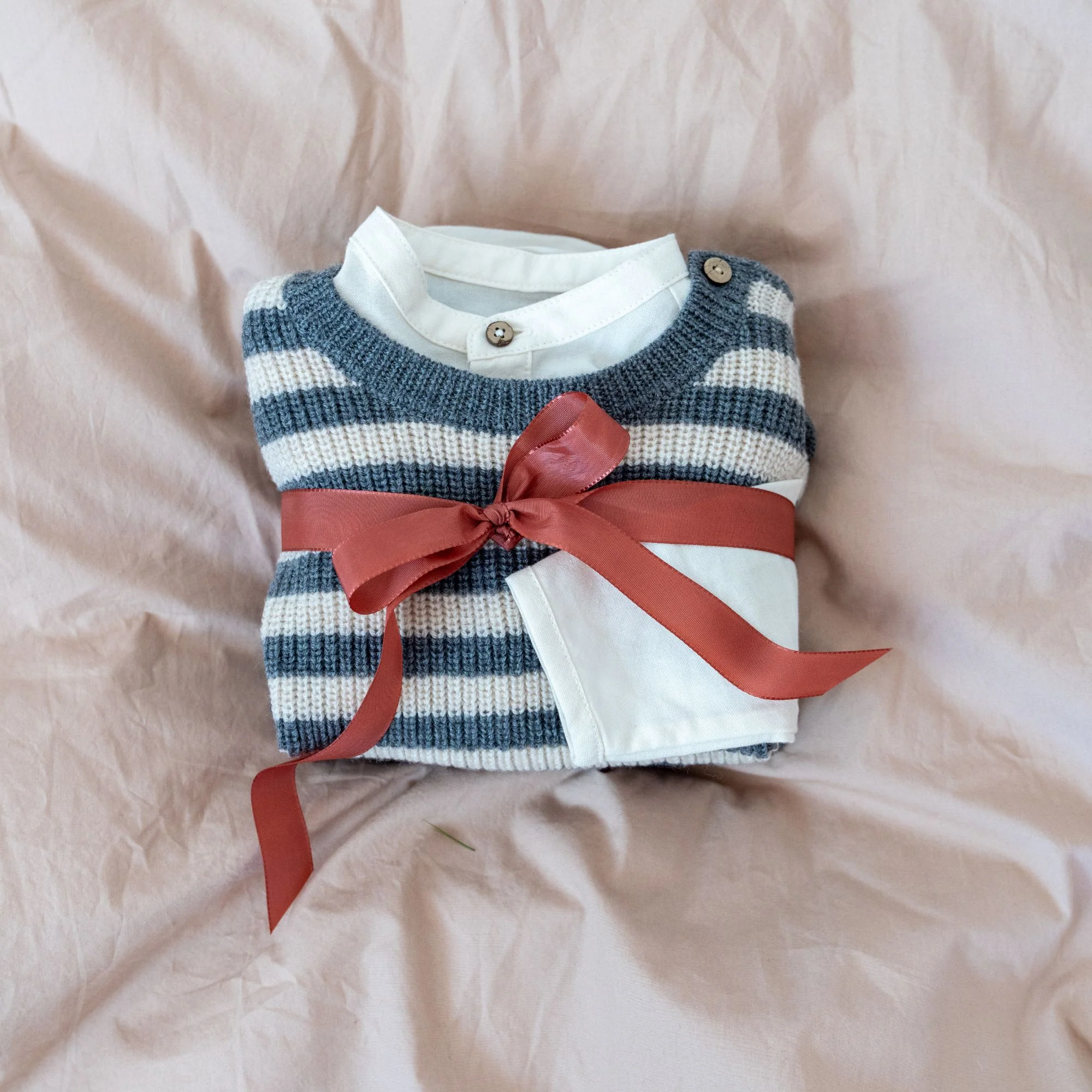 Shirt L/S Jonas - eggshell - Image 2