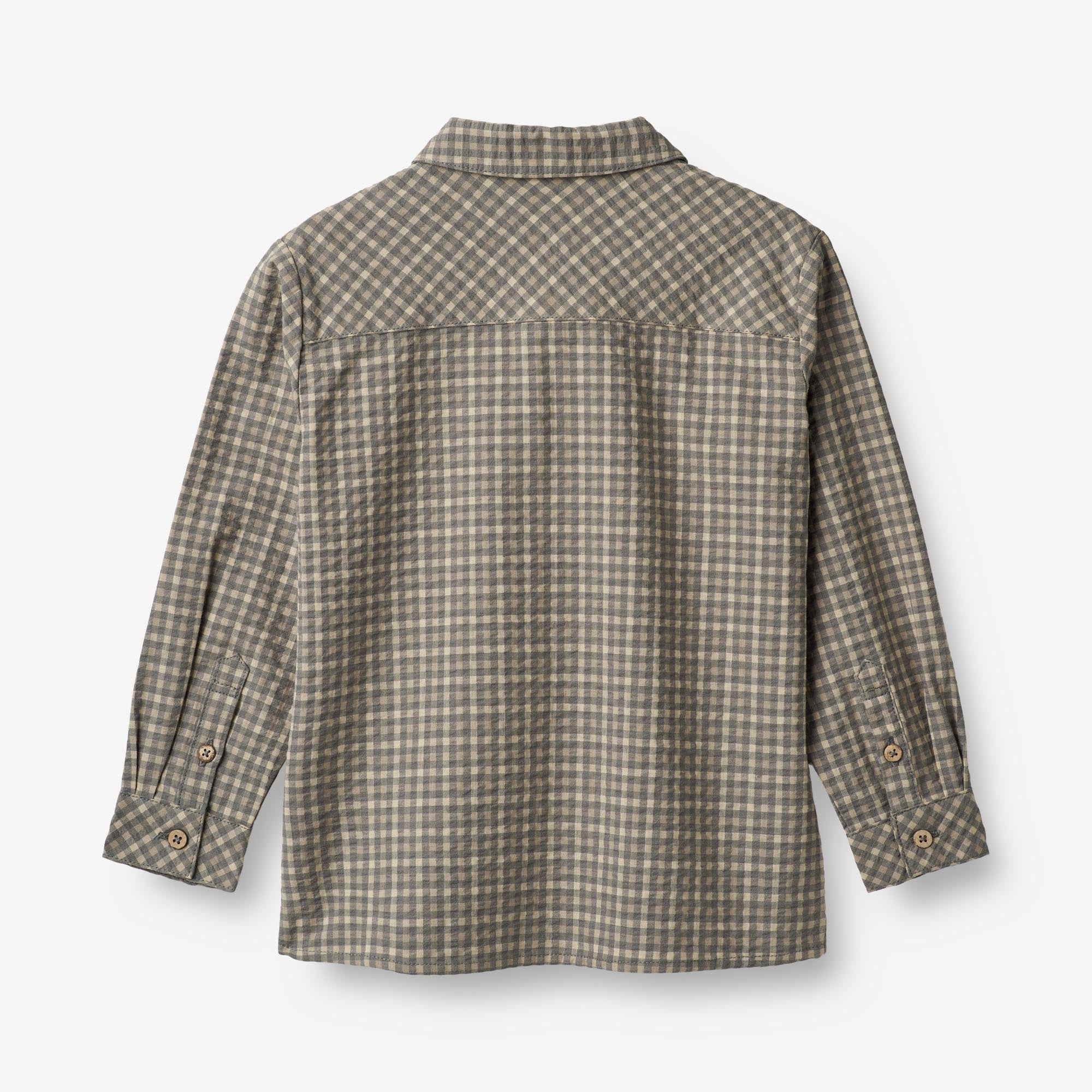 Shirt Oscar - autumn sky check - Image 2