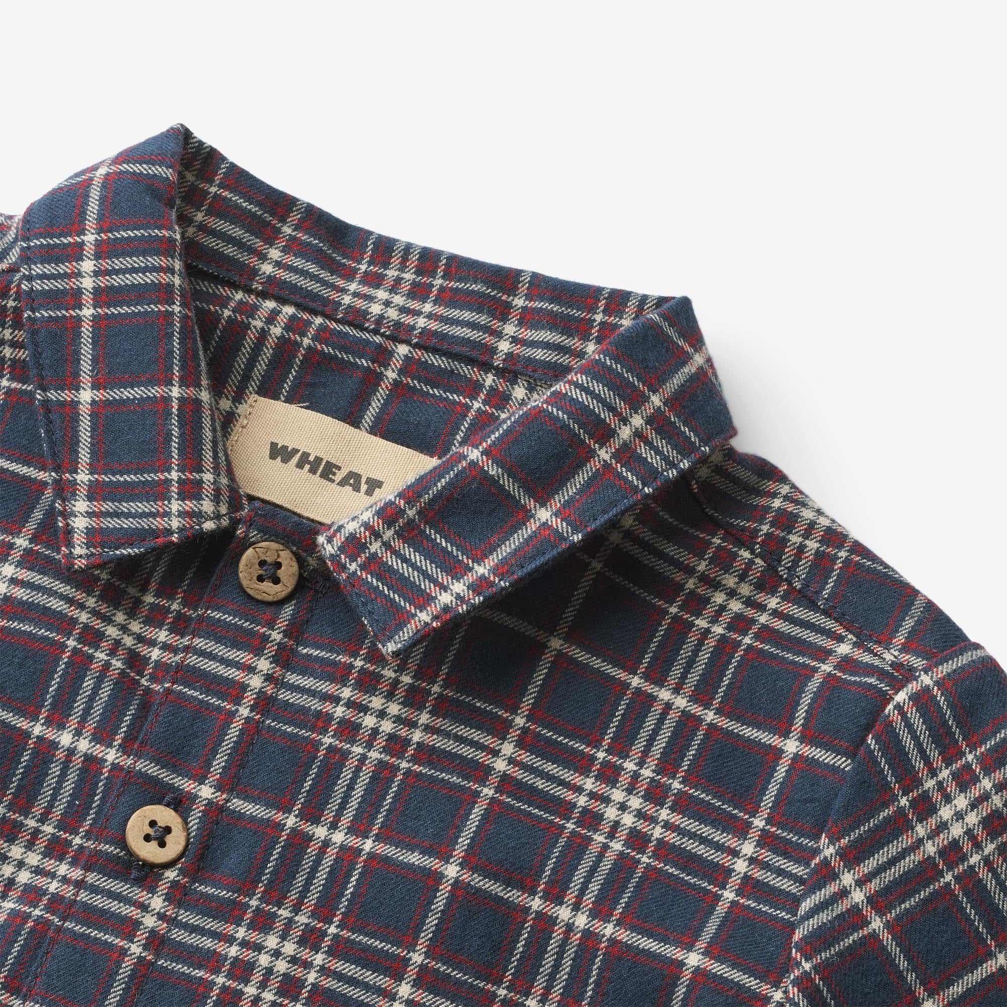Shirt Oscar - navy check - Image 3