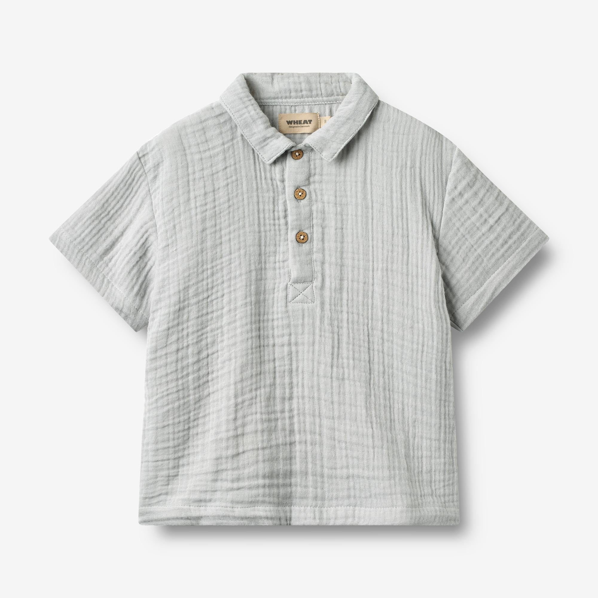 Shirt S/S Svend - light blue