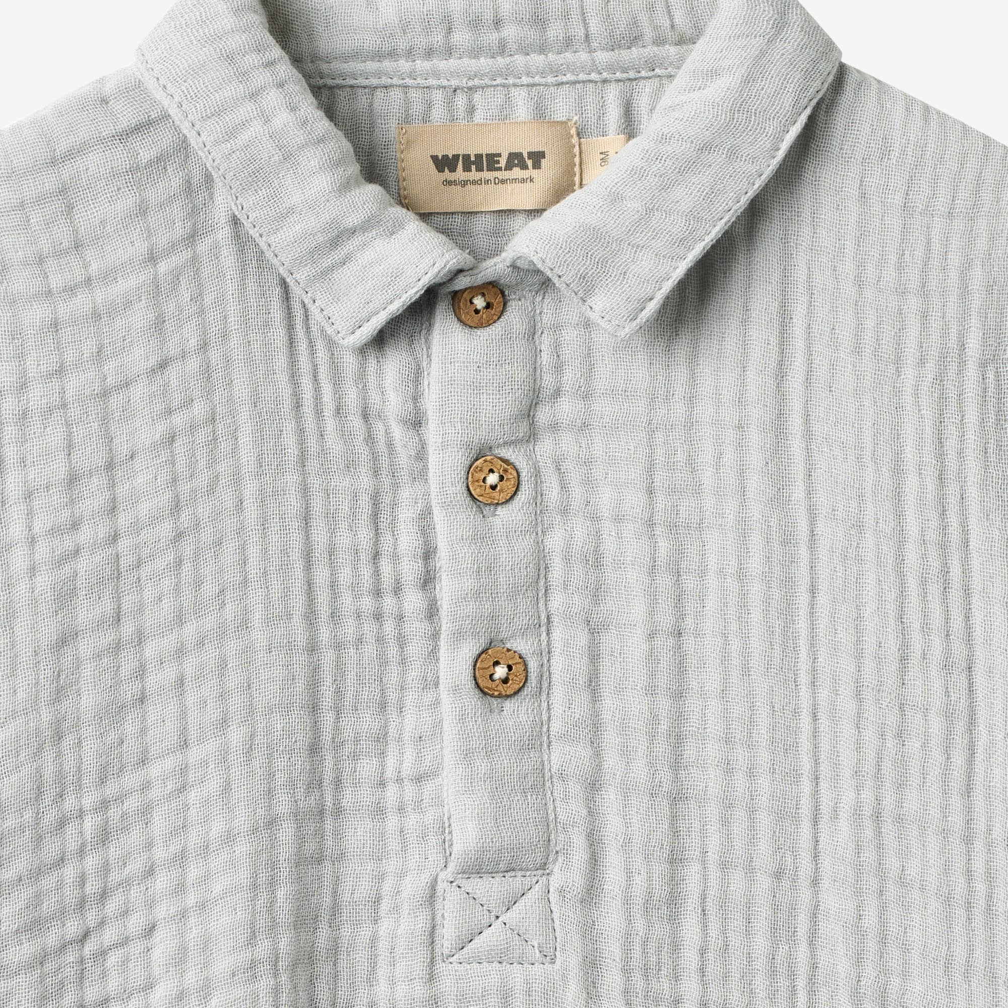 Shirt S/S Svend - light blue - Image 3