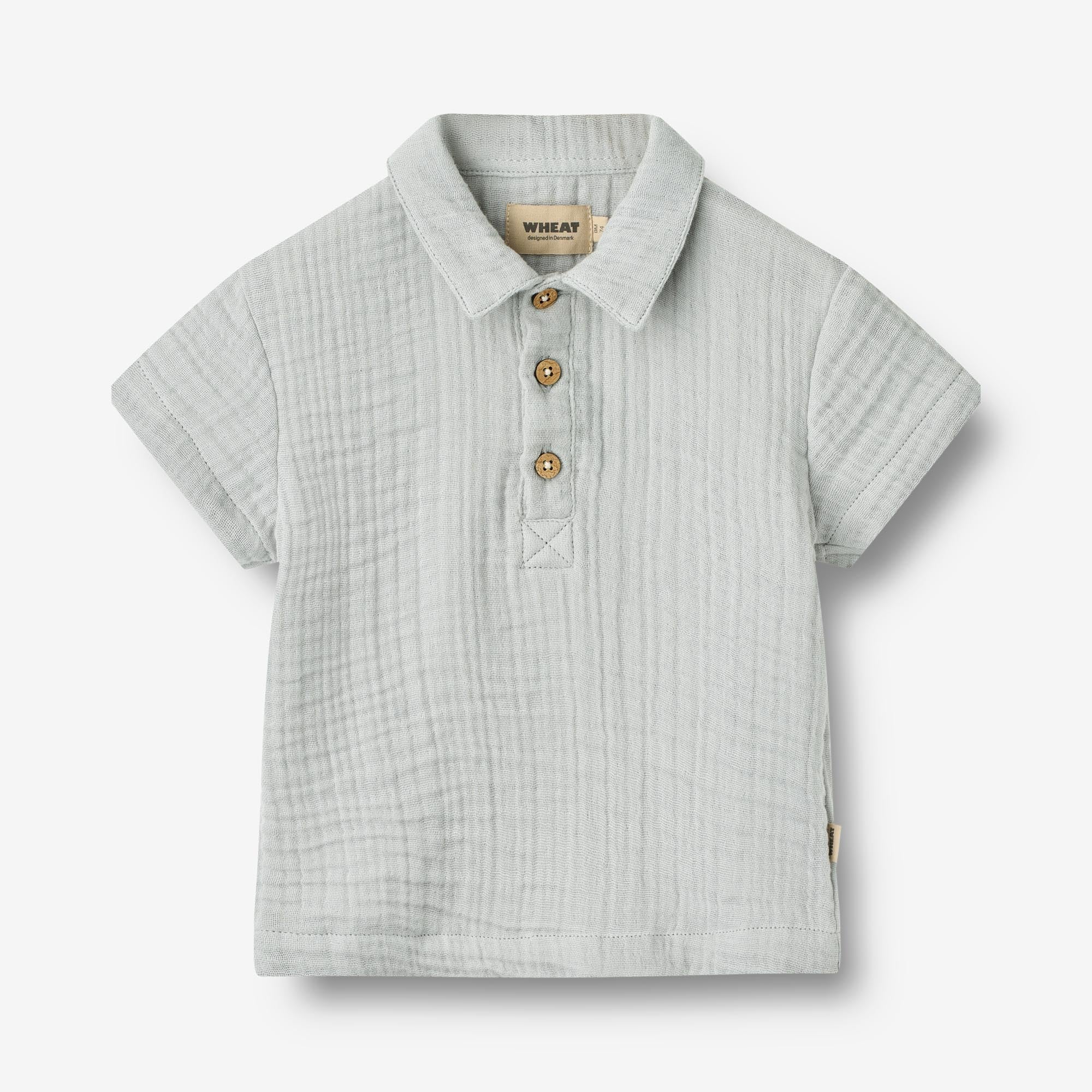 Shirt S/S Svend - light blue