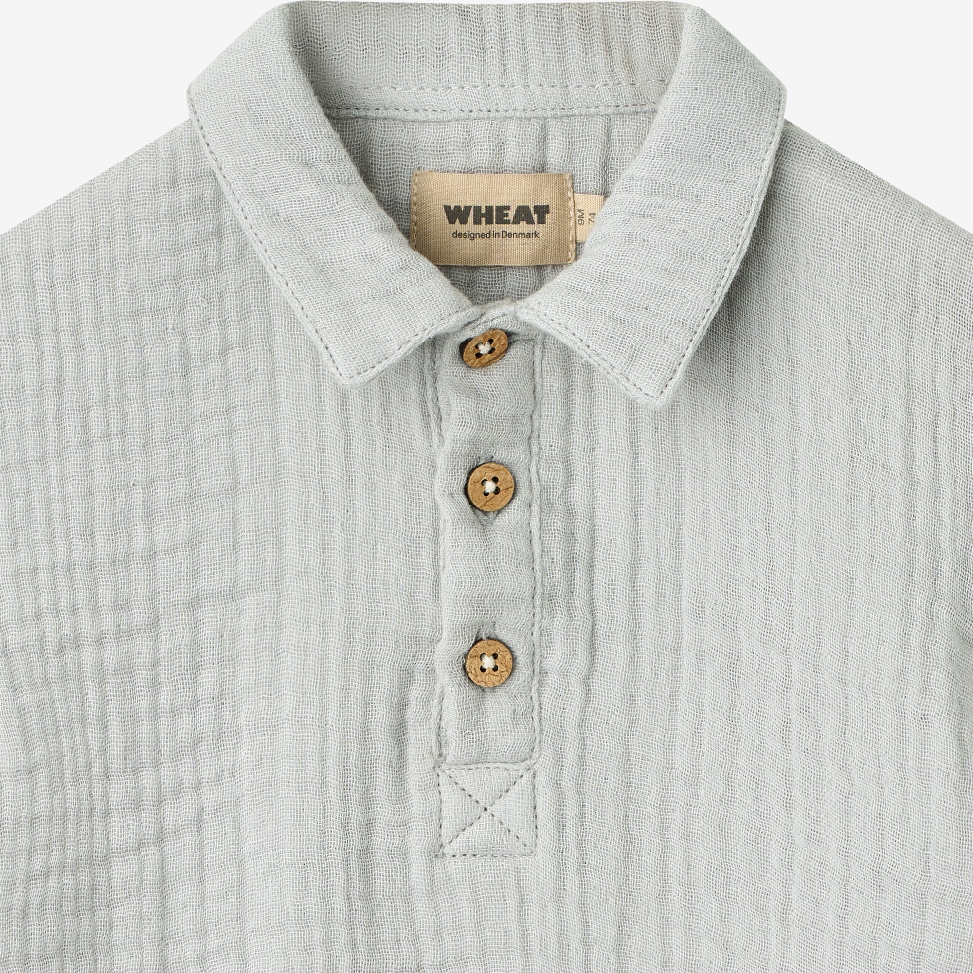 Shirt S/S Svend - light blue - Image 4