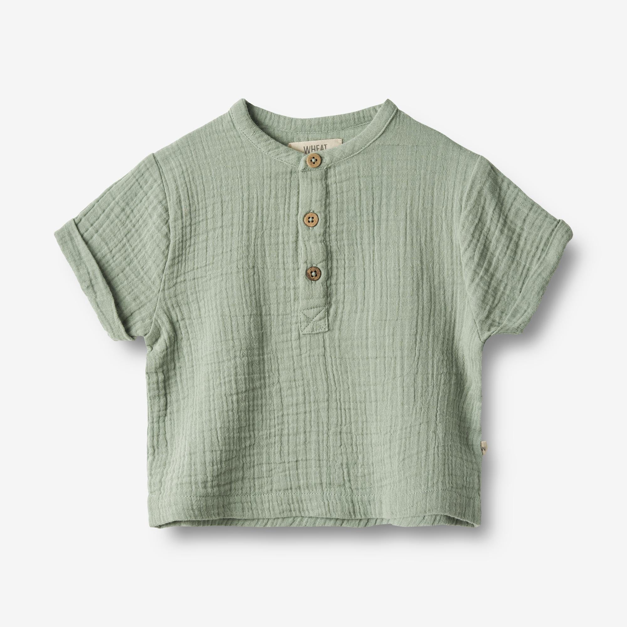 Shirt S/S Svend - aquaverde