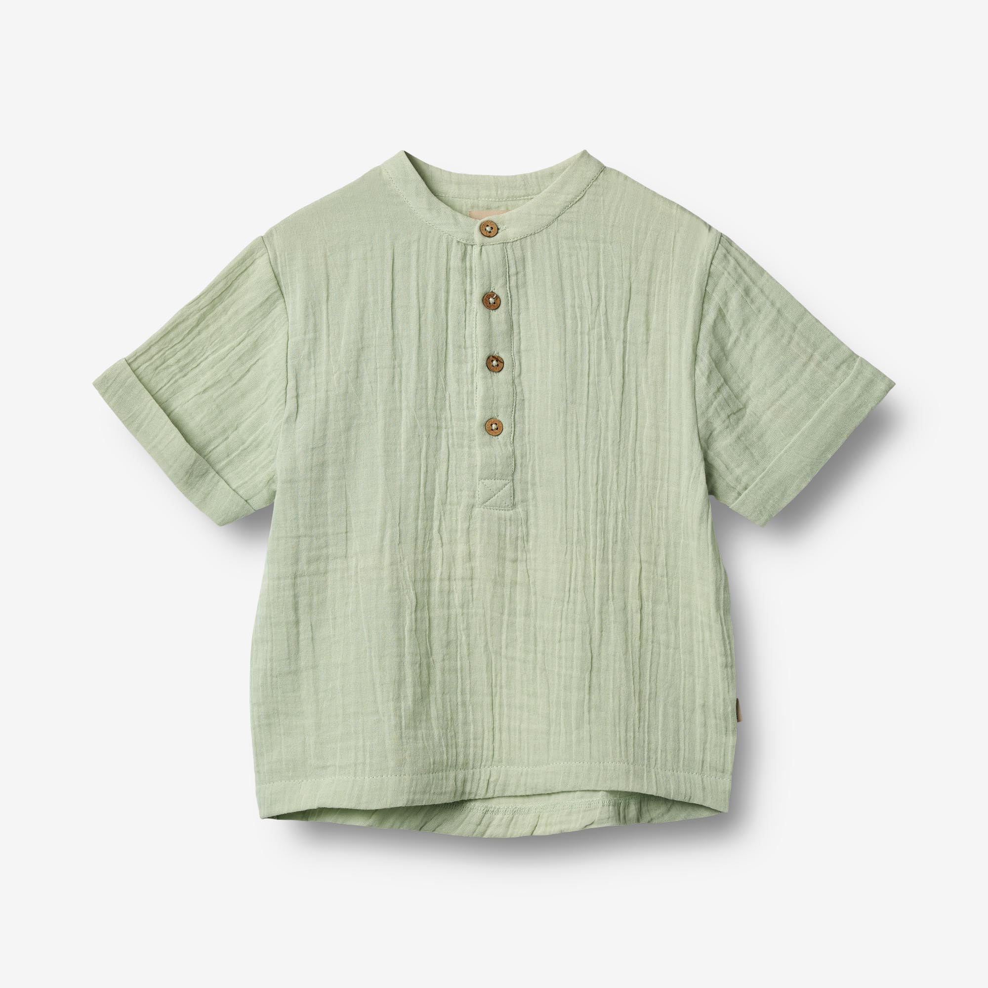 Shirt S/S Svend - soft mint