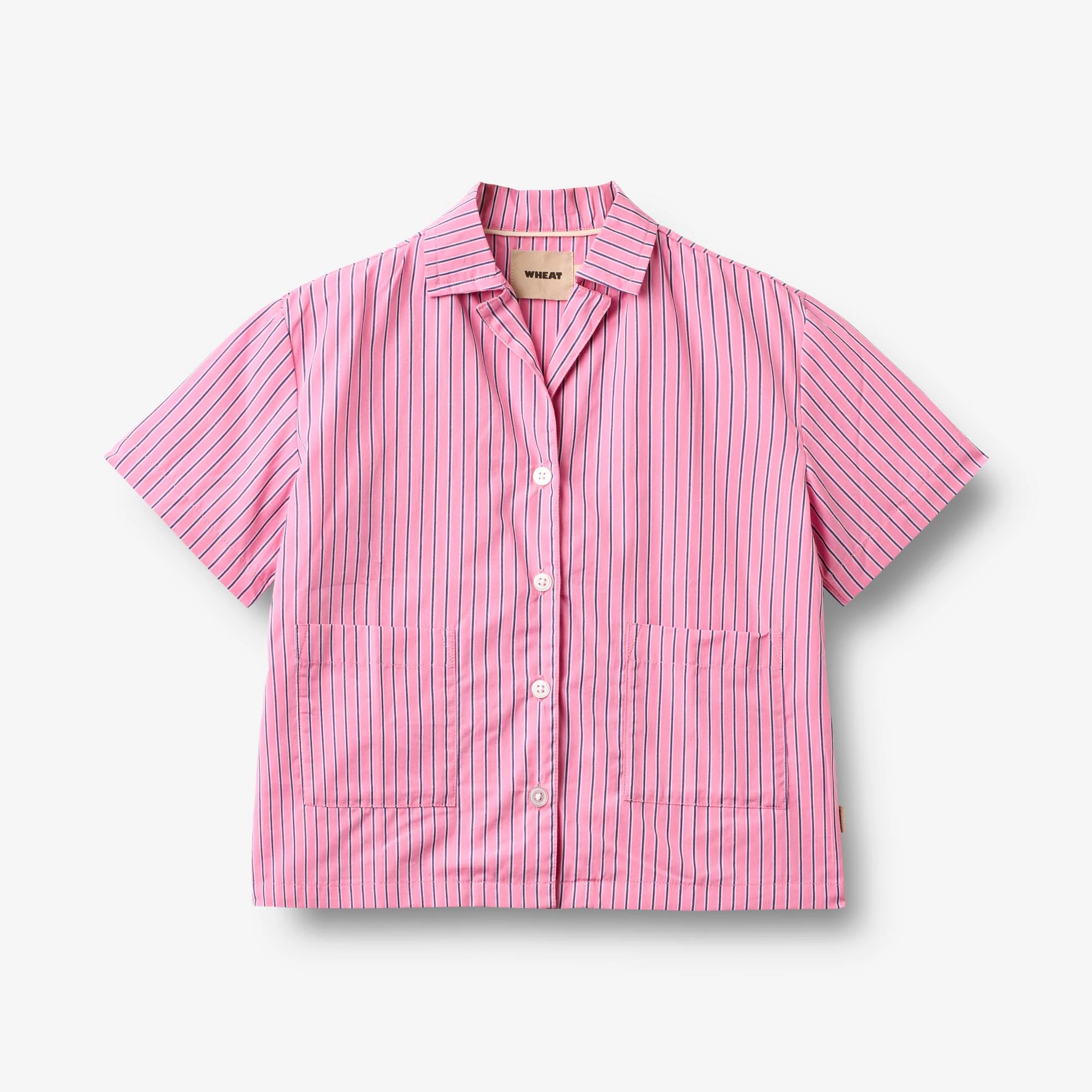 Shirt S/S Vilma - pink stripe