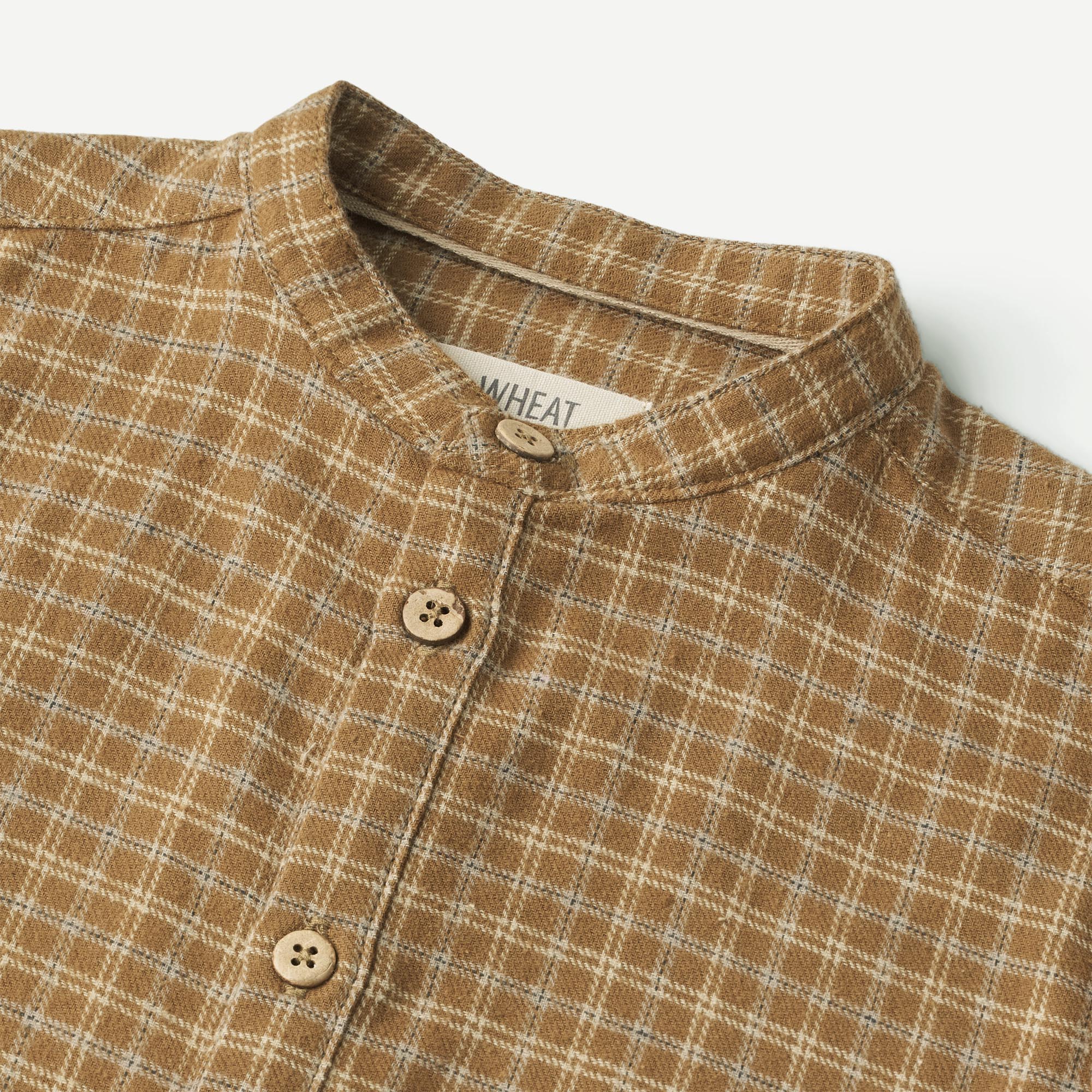 Shirt Willum - green bark check - Image 3
