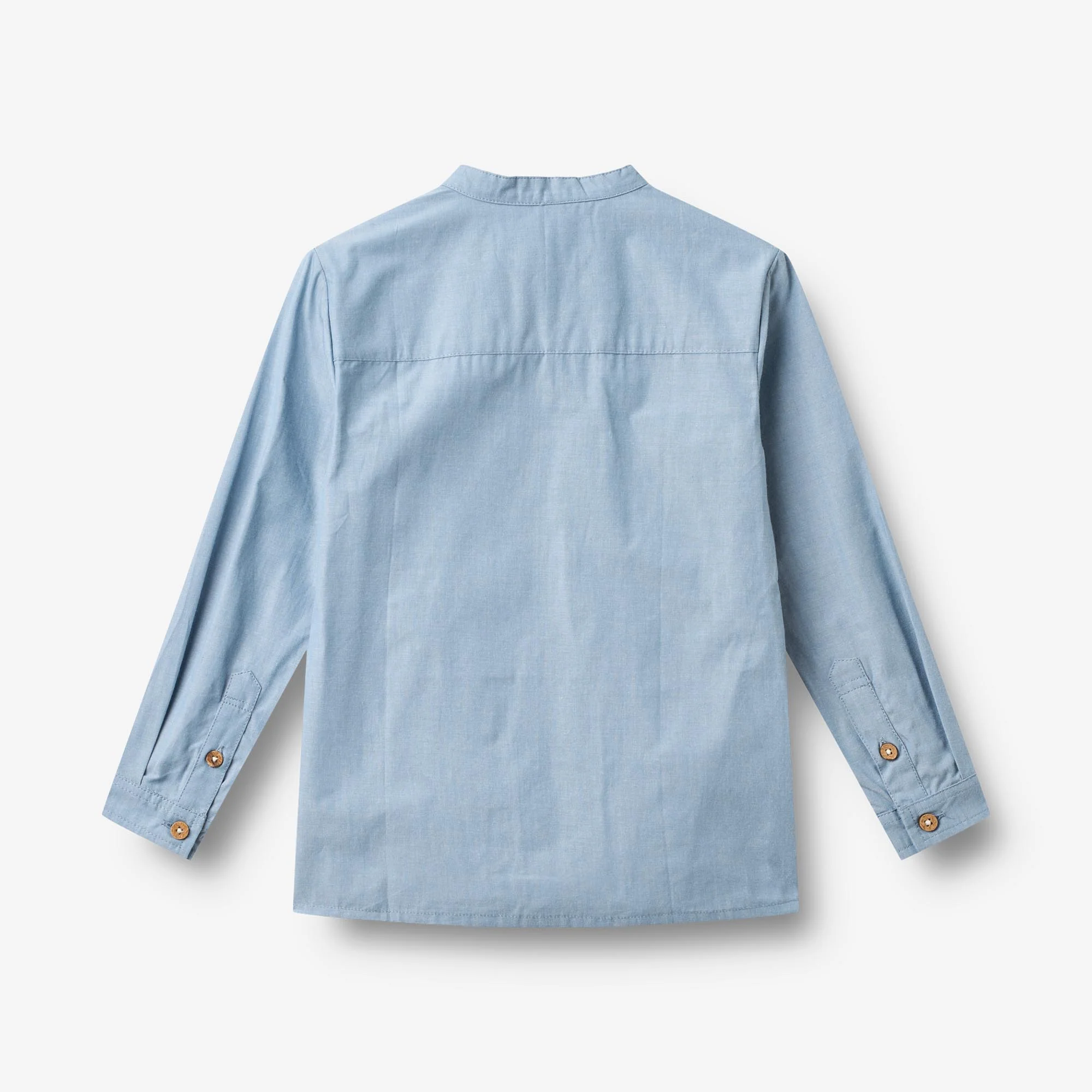 Shirt Willum - blue chambrey - Image 4