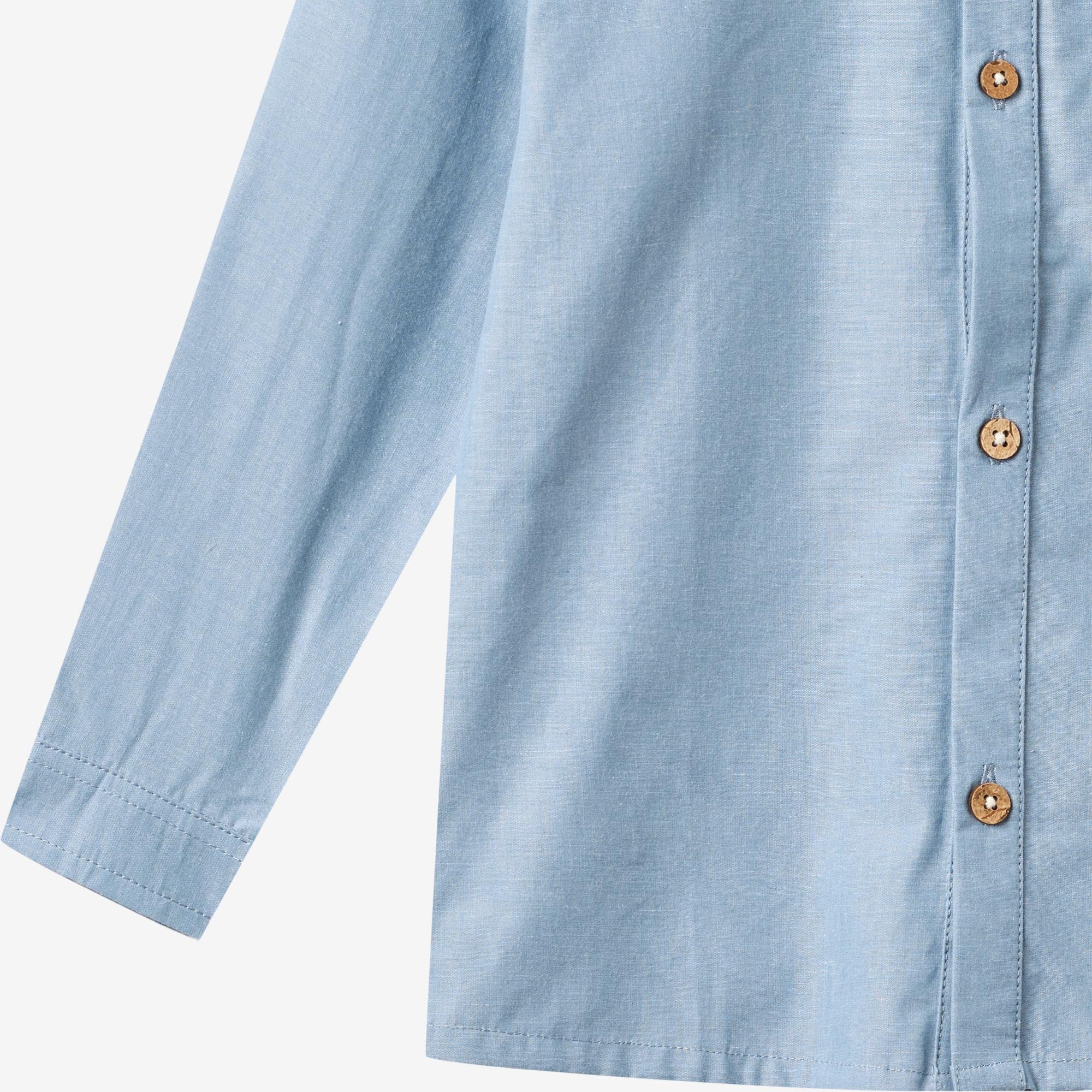 Shirt Willum - blue chambrey - Image 5