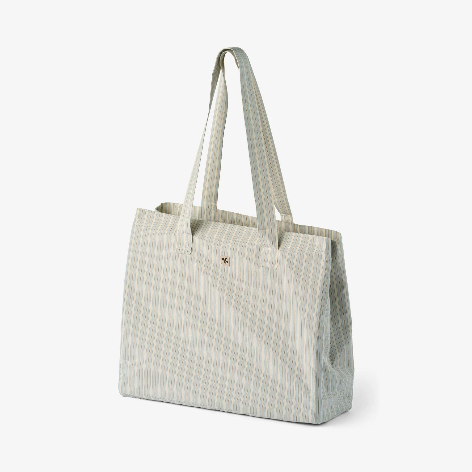 Shopper Ville - blue ocean stripe