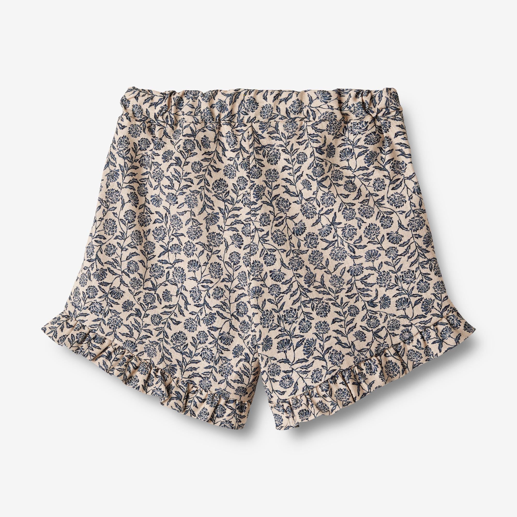 Shorts Camille - blue cornflowers - Image 2