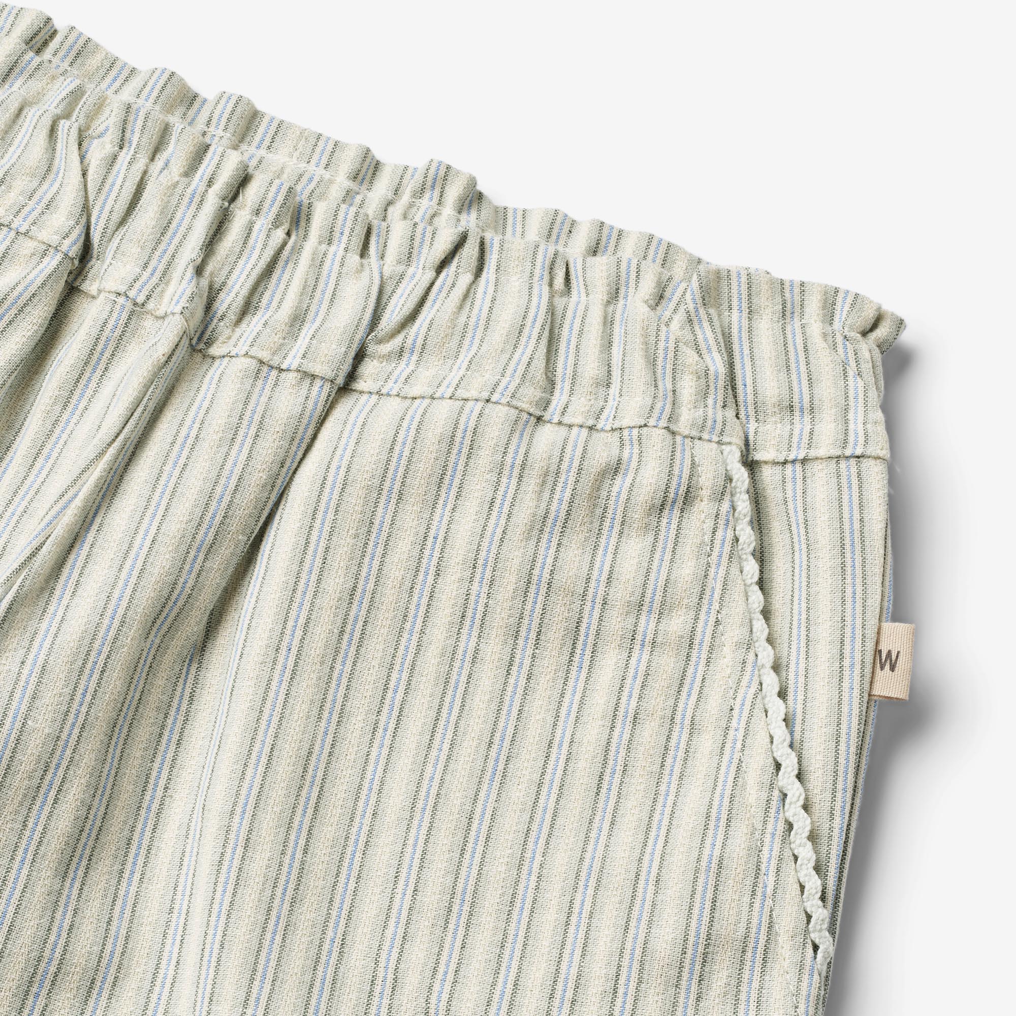 Shorts Edvia - aquablue stripe - Image 3