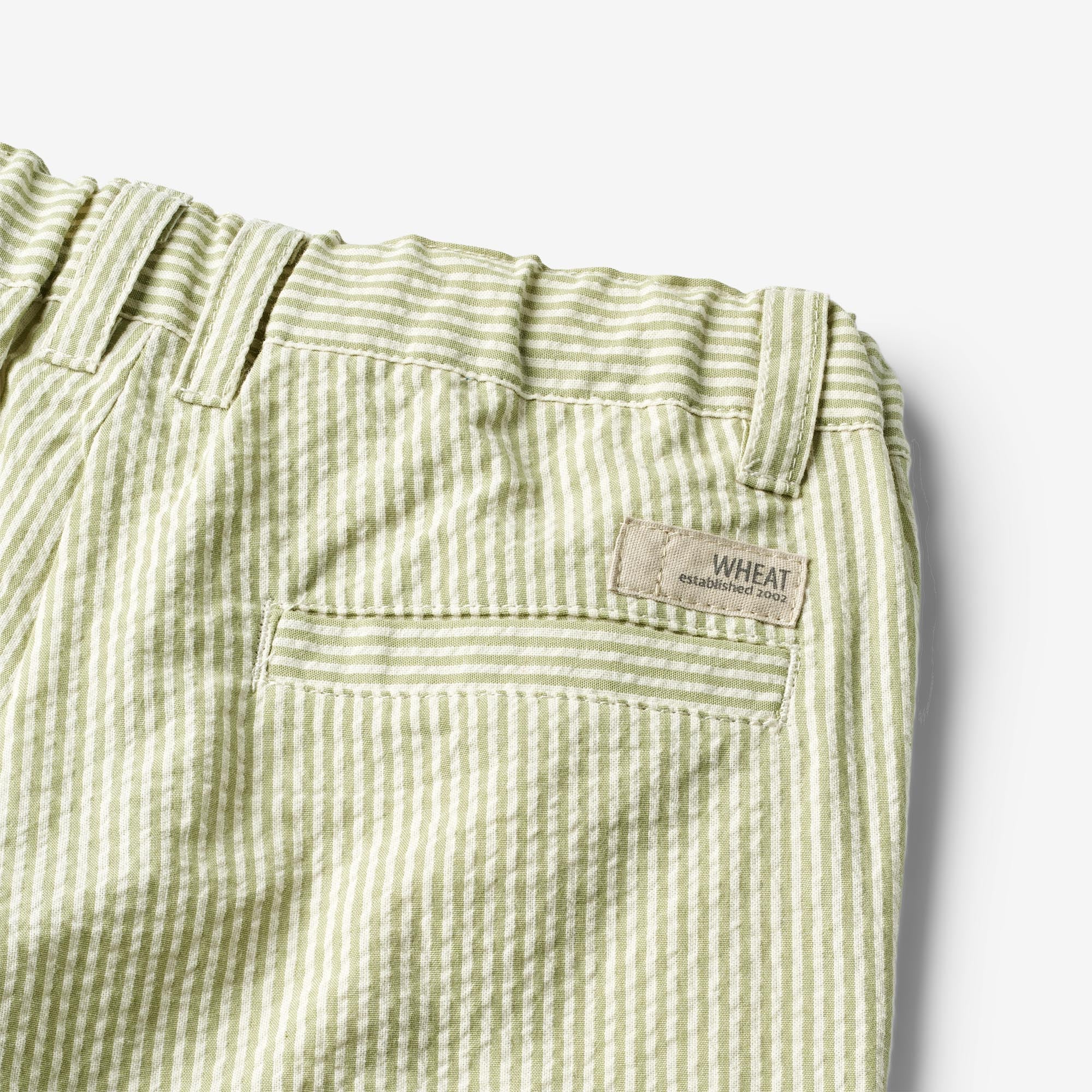 Shorts Elvig - green stripe - Image 4