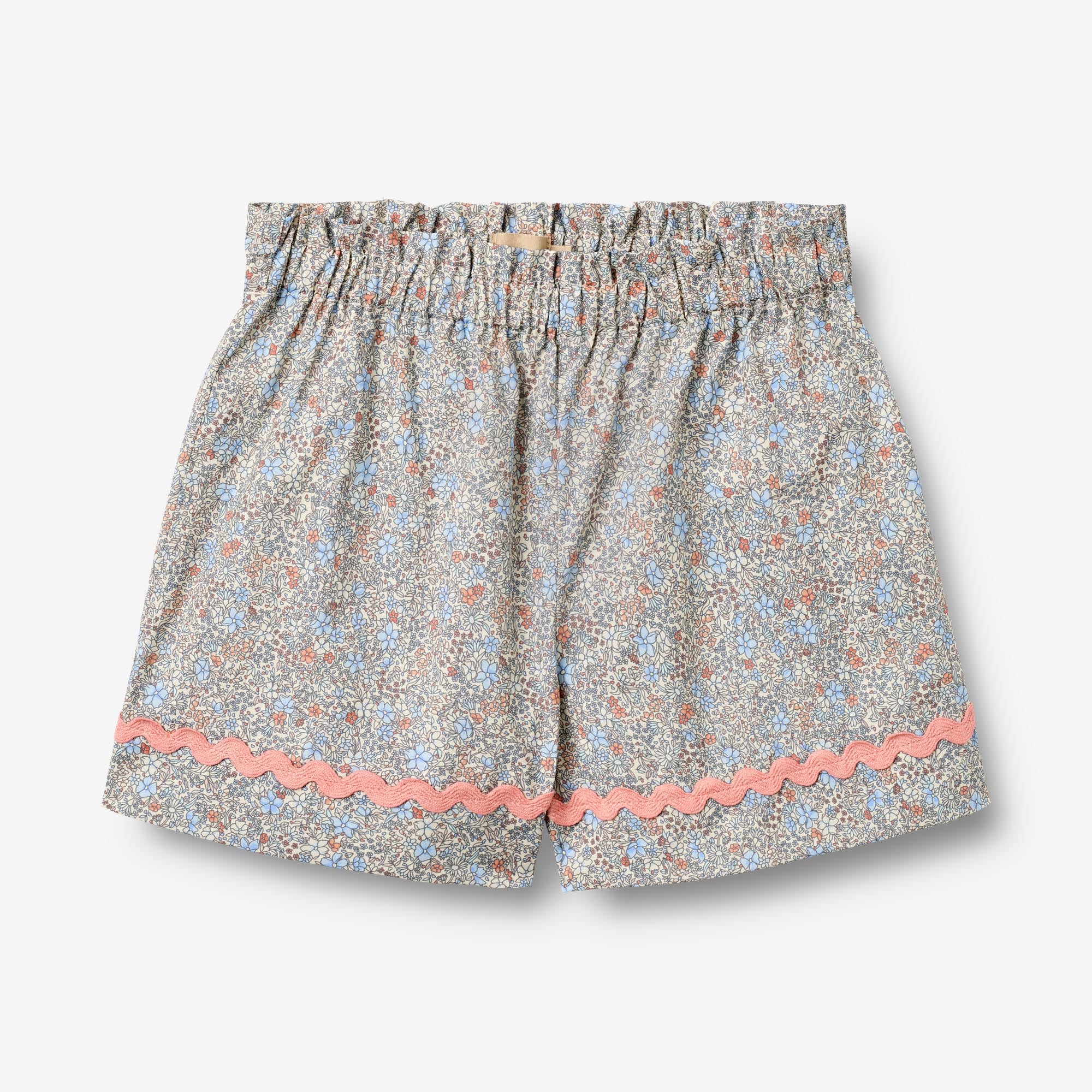 Shorts Lace Silja - air blue flowers