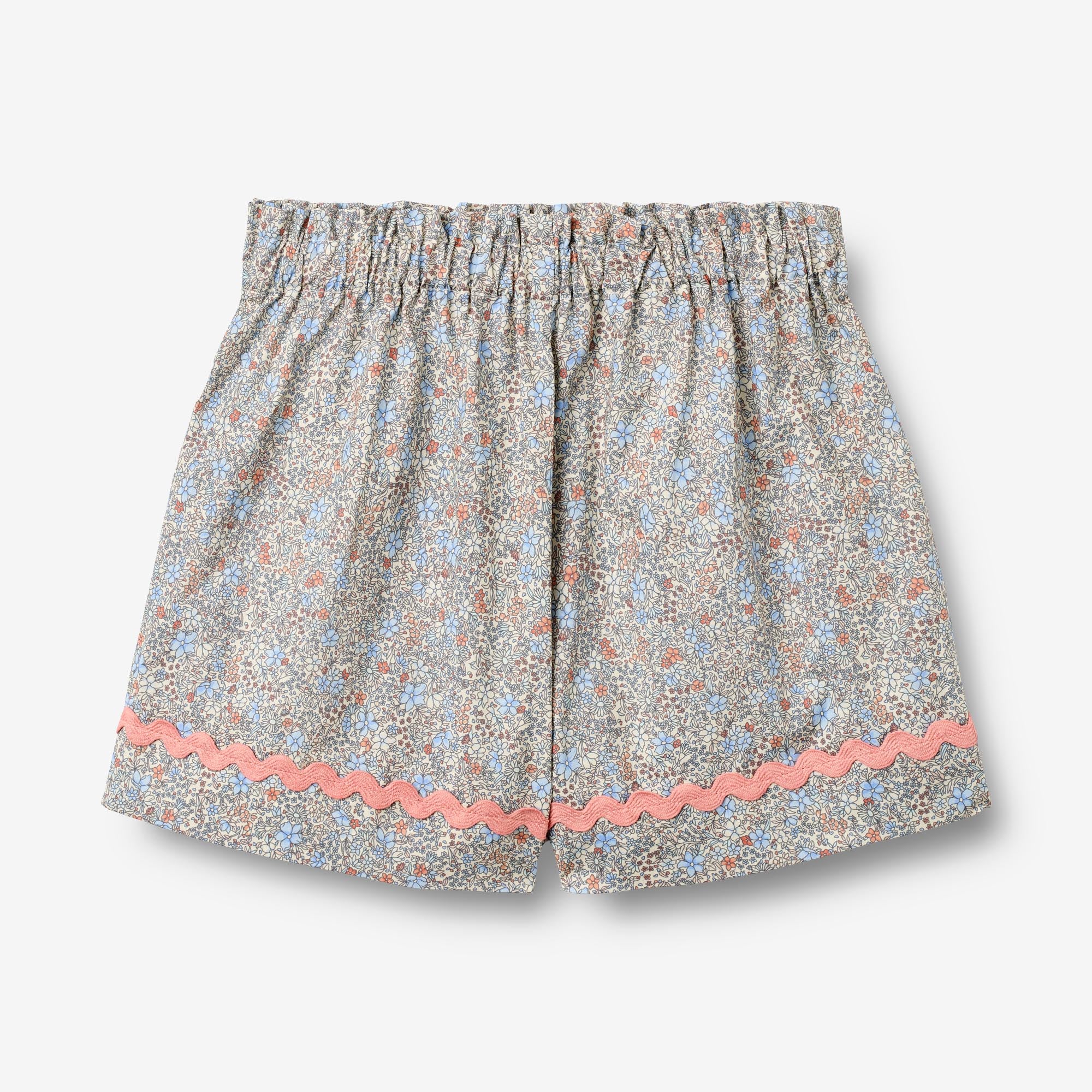 Shorts Lace Silja - air blue flowers - Image 2