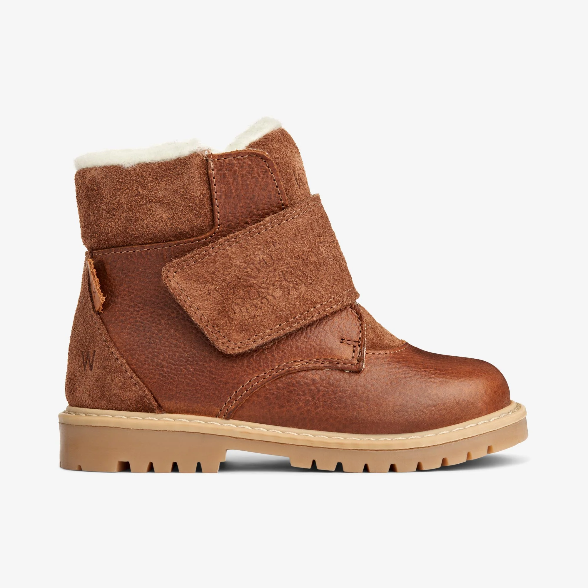 Sigge Print Velcro Boot - cognac - Image 2