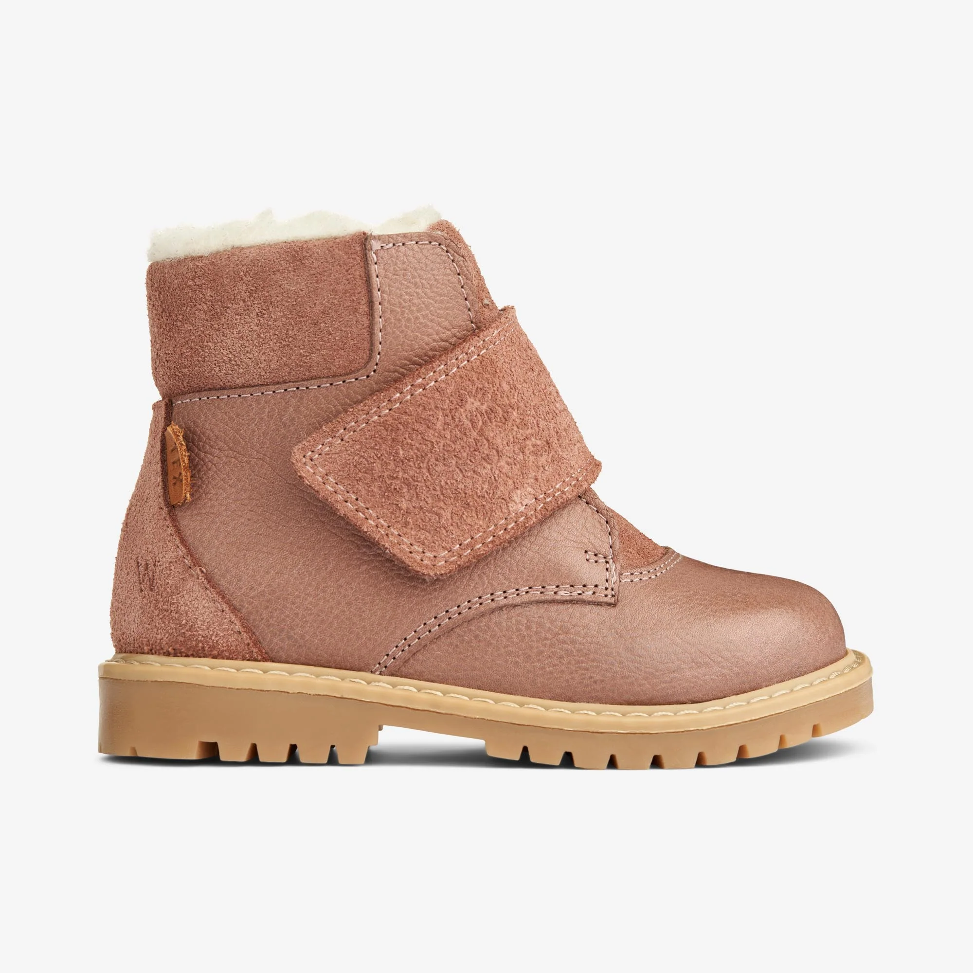 Sigge Print Velcro Boot - dusty rouge - Image 2