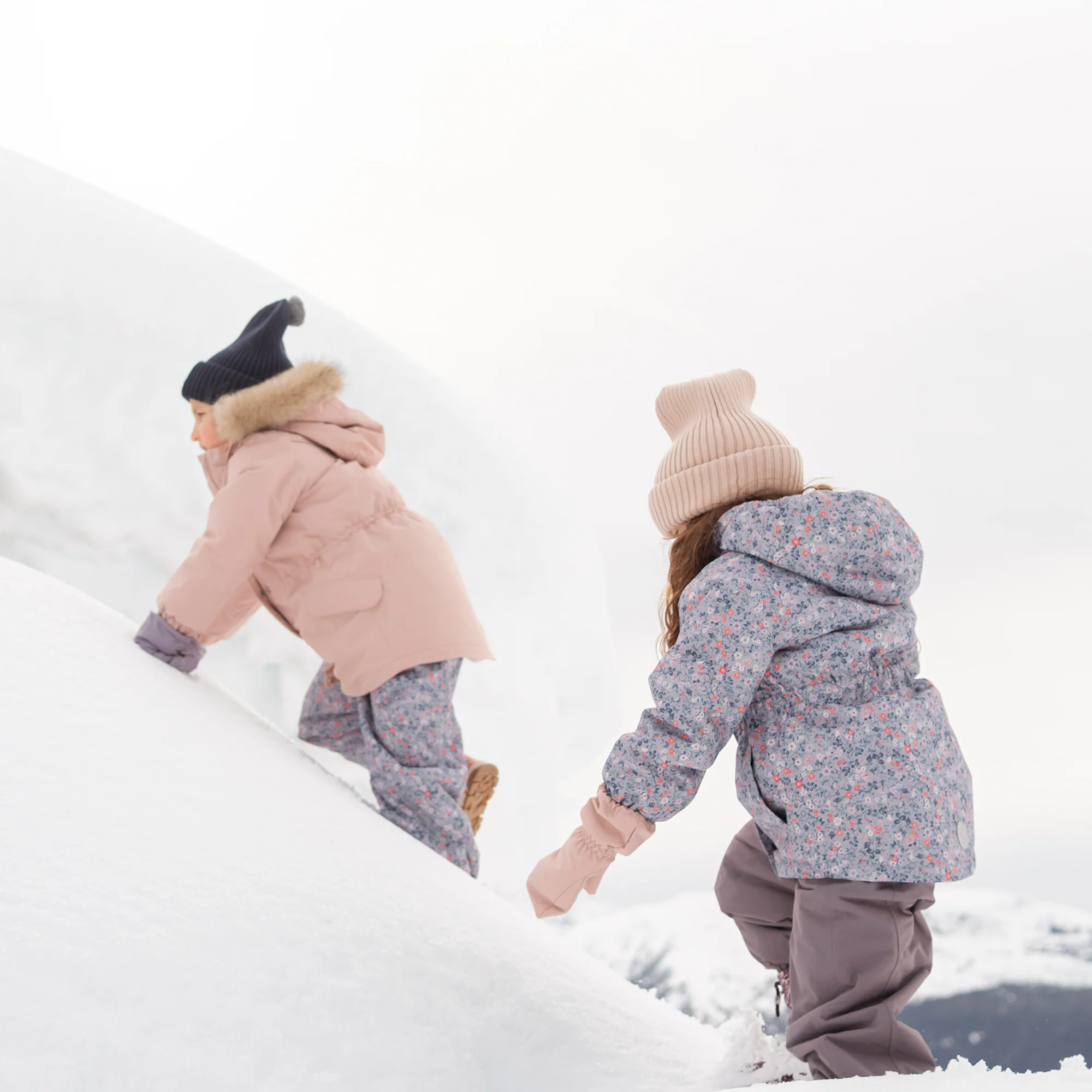 Ski Pants Sal - soft rain flowers - Image 6