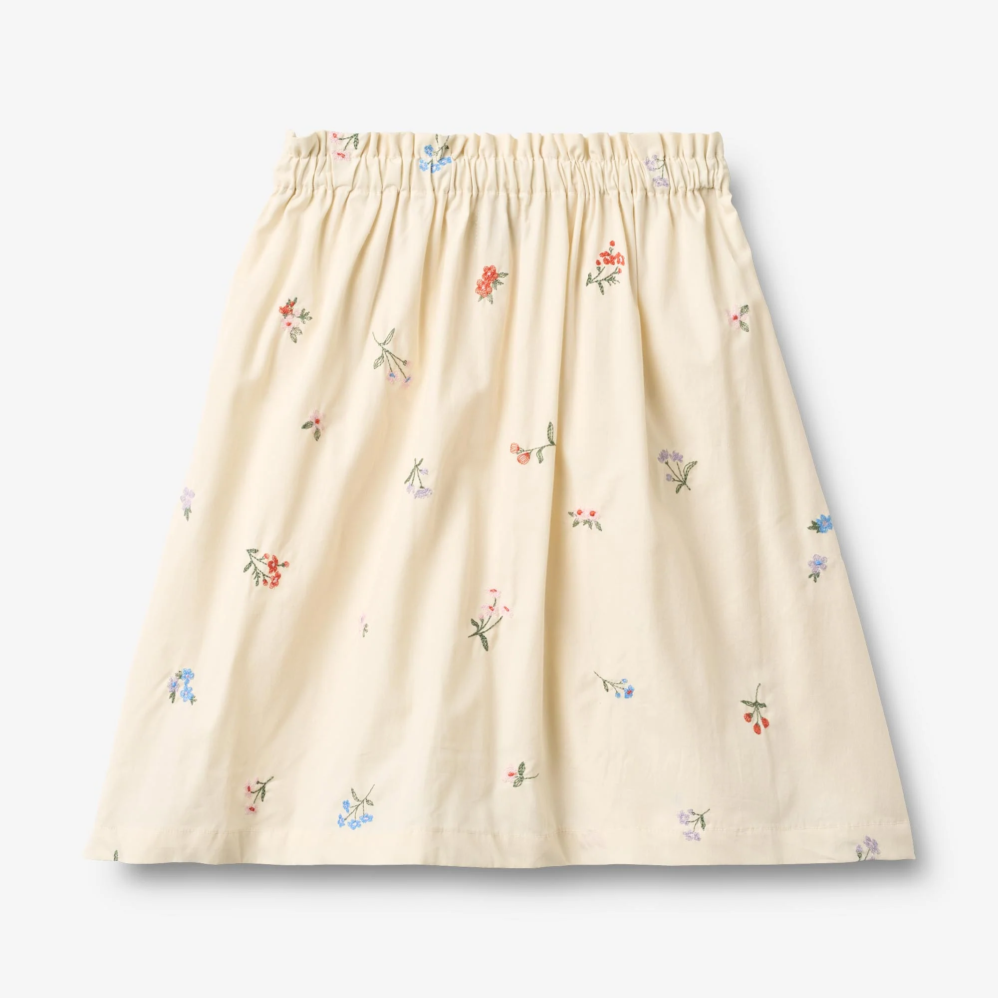 Skirt Nora - ivory embroidery flowers - Image 4