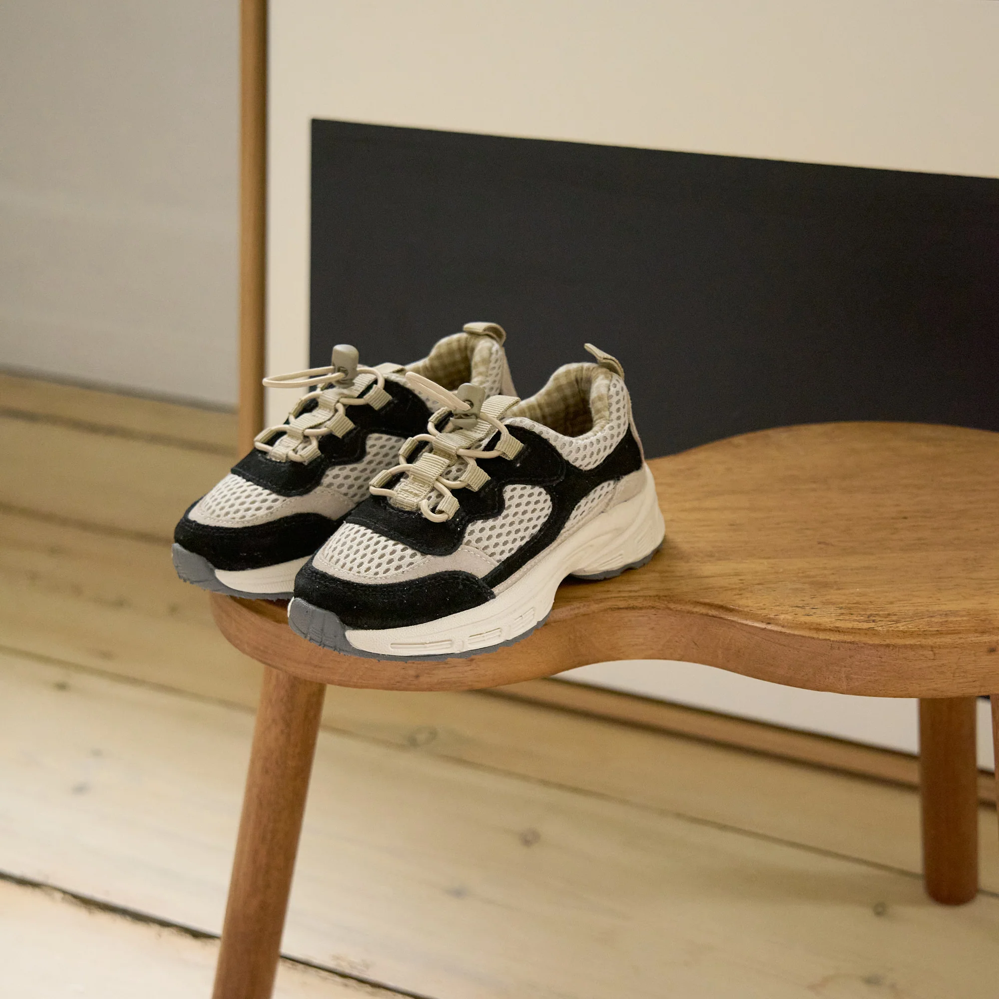 Sneaker Arthur - black beige - Image 2
