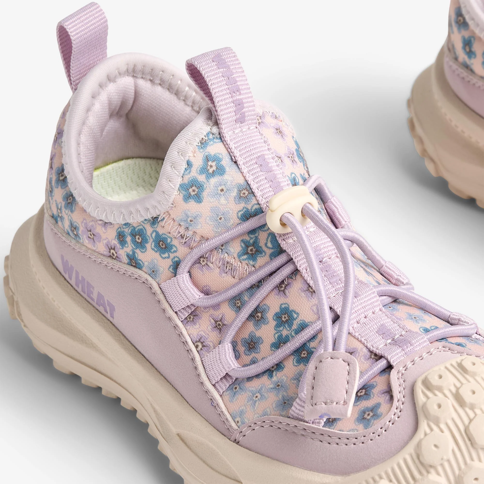 Sneaker Billie - powder blue flowers - Image 5