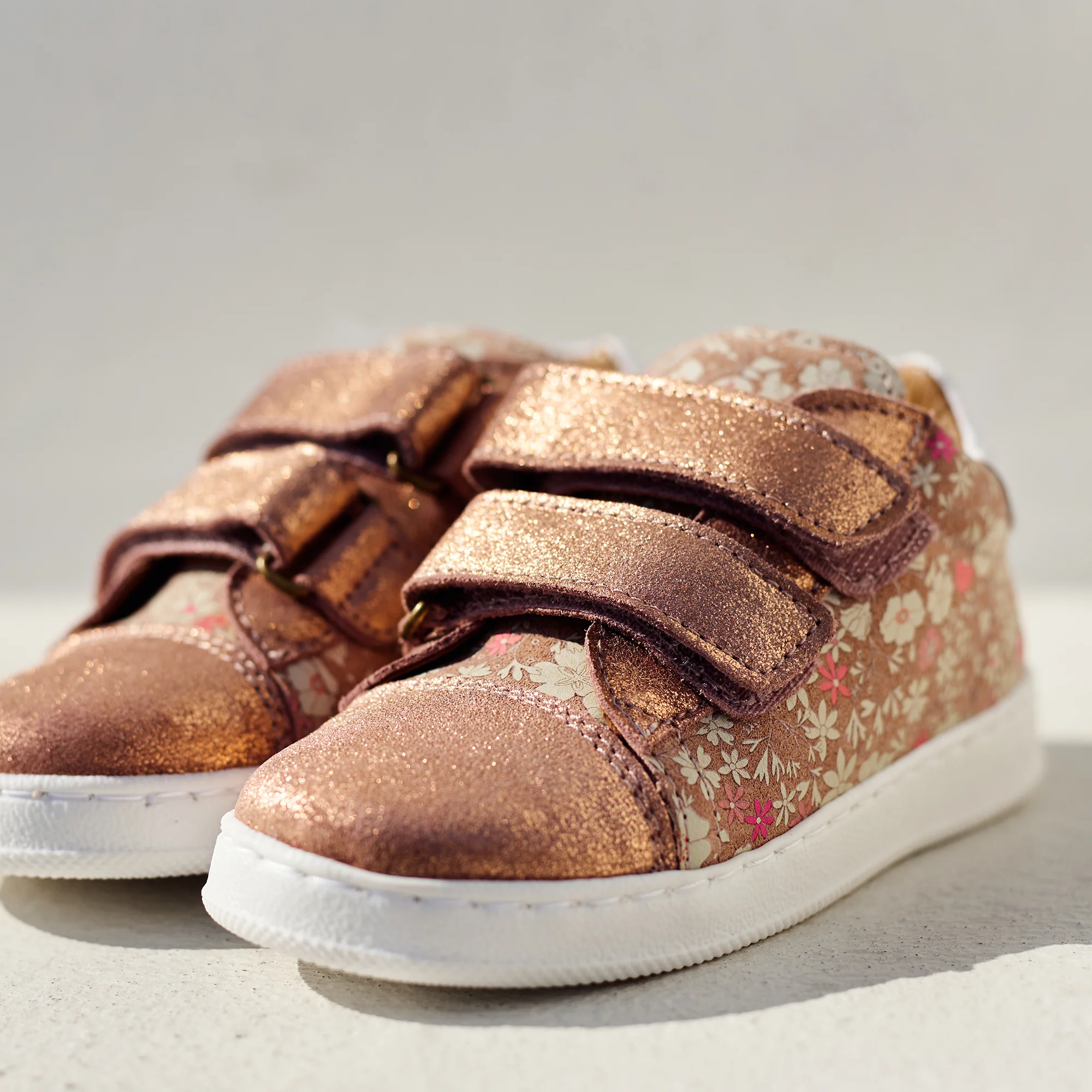 Sneaker Velo - rose white flowers - Image 2