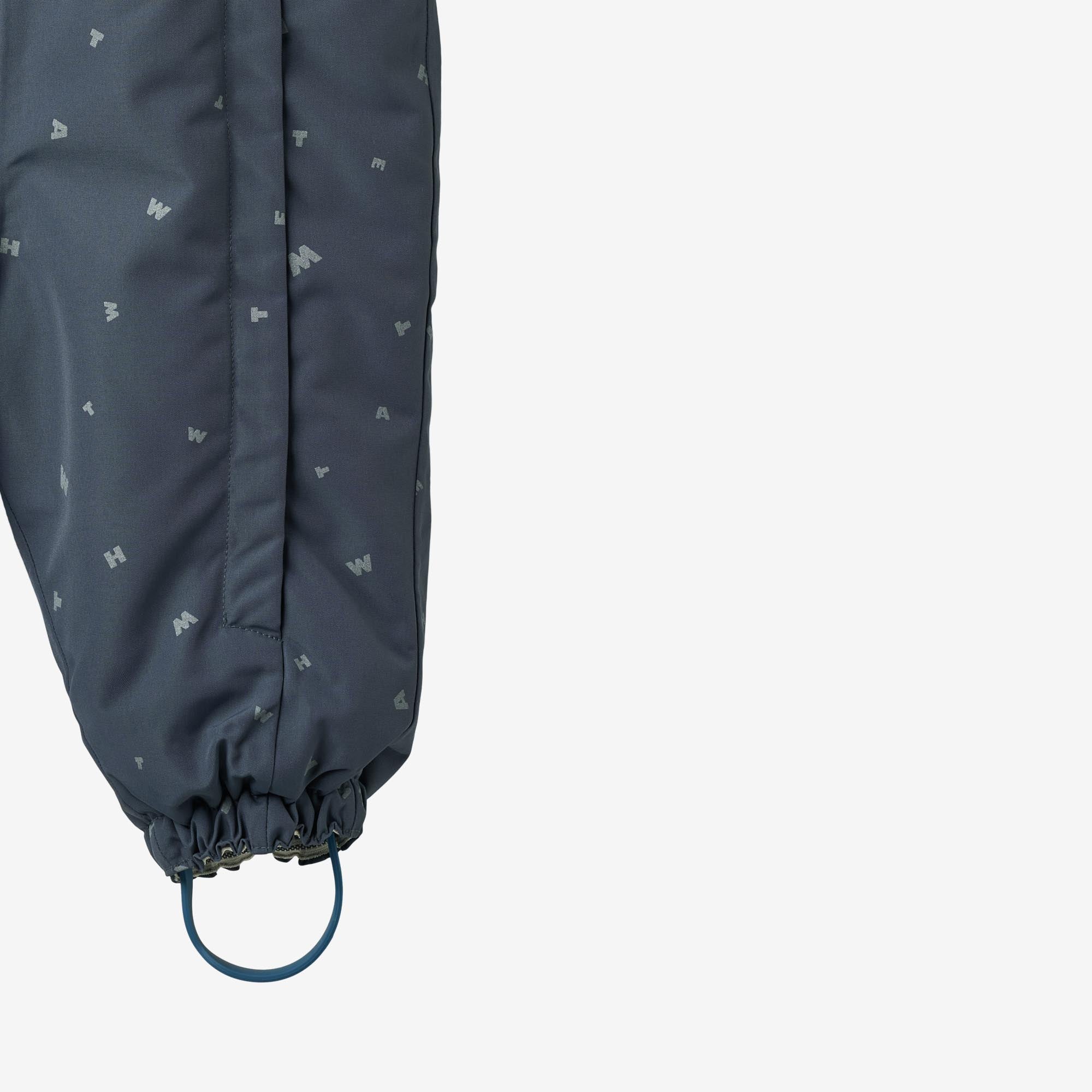 Snowsuit Adi - greyblue letters - Image 3