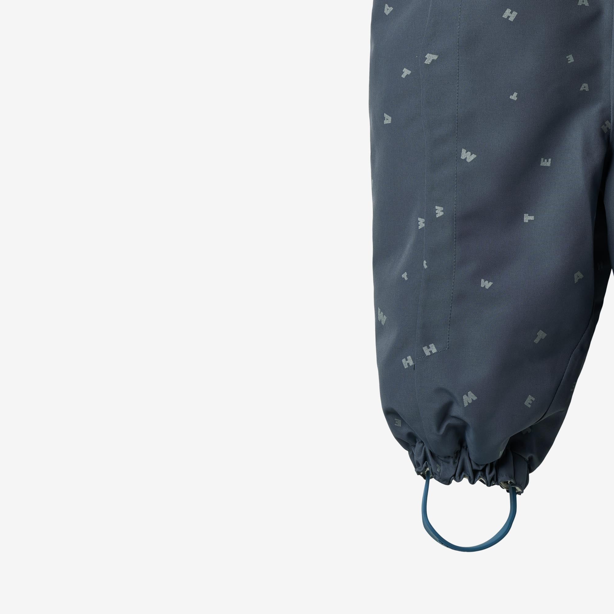 Snowsuit Adi - greyblue letters - Image 8