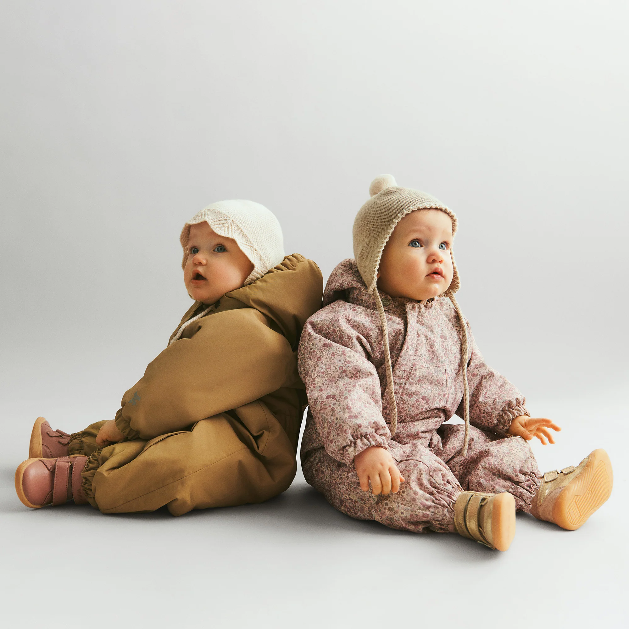 Snowsuit Adi - rose dust flowers - Image 2