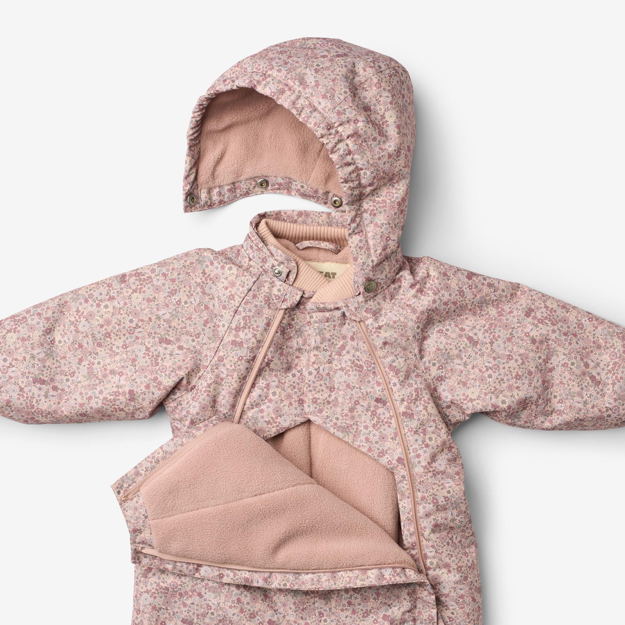 Snowsuit Adi - rose dust flowers - Image 6
