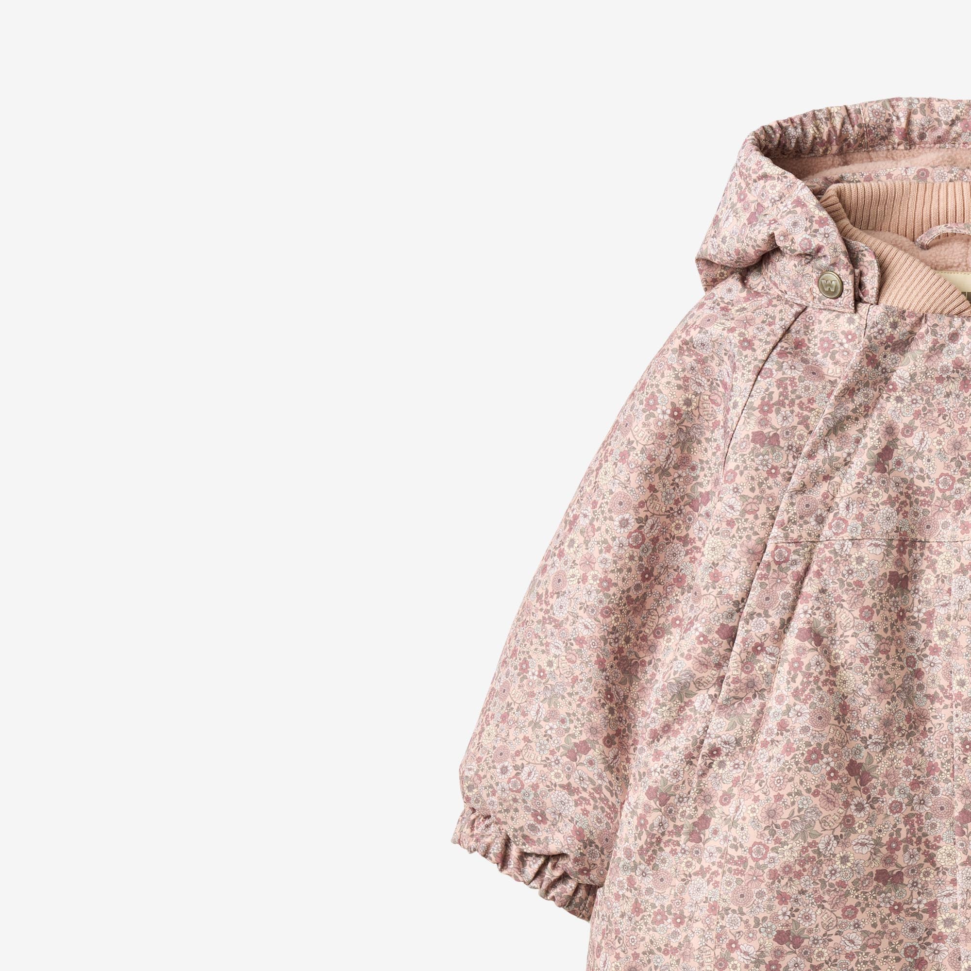 Snowsuit Adi - rose dust flowers - Image 7