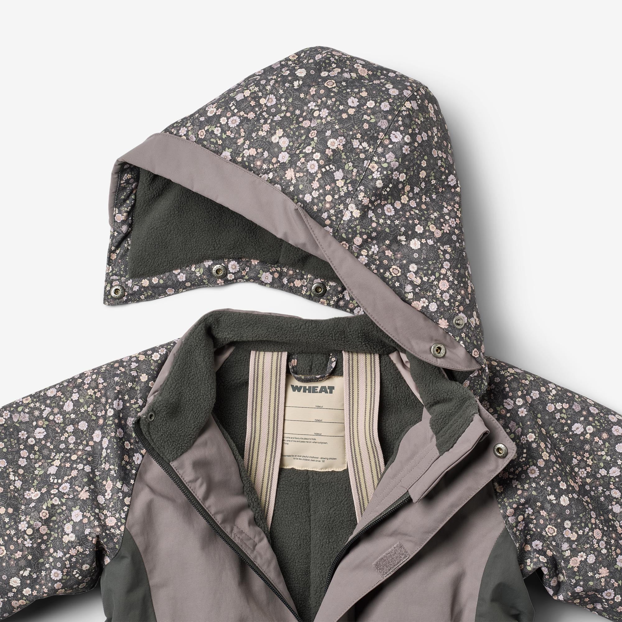 Snowsuit Kallo - black sea open flowers - Image 3