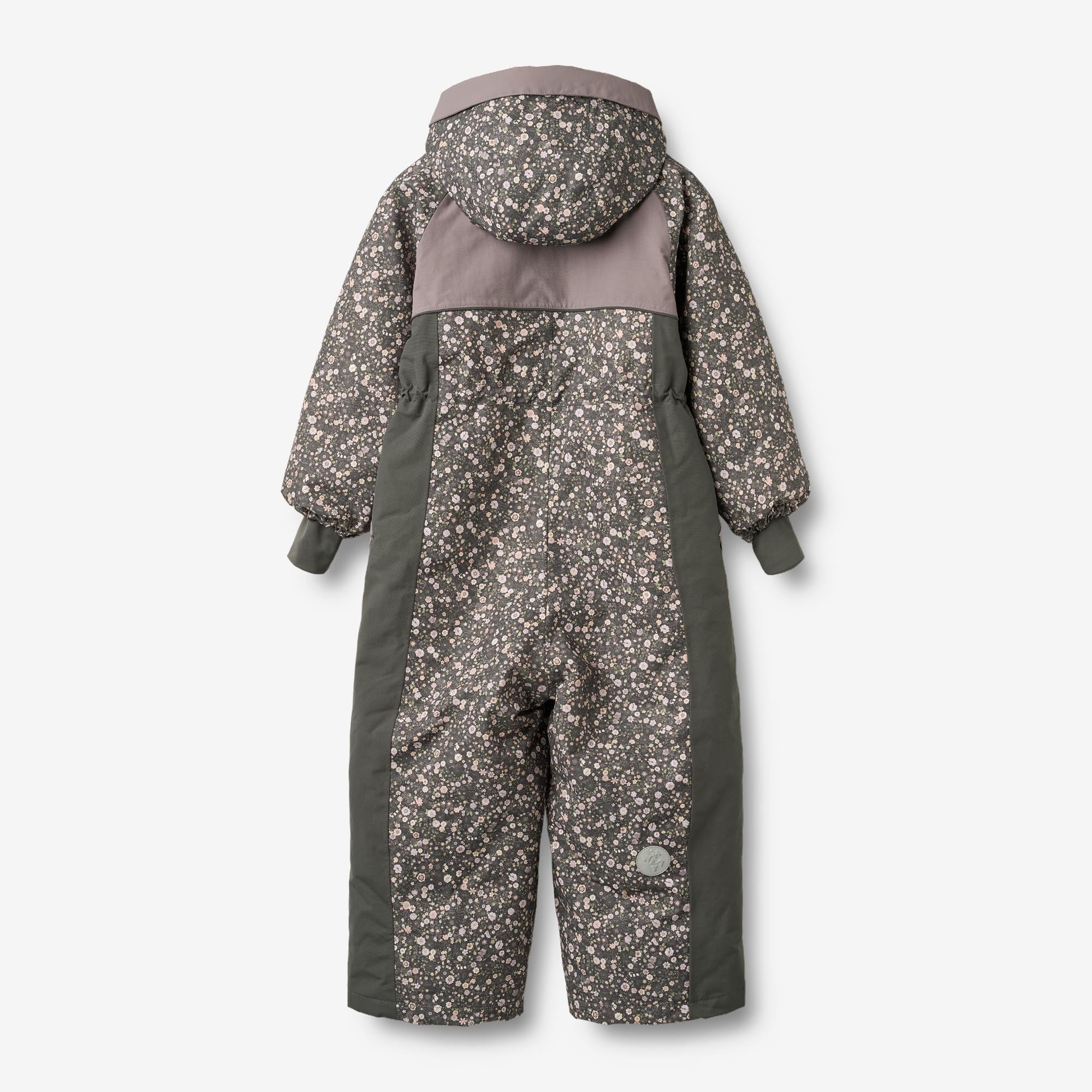 Snowsuit Kallo - black sea open flowers - Image 4