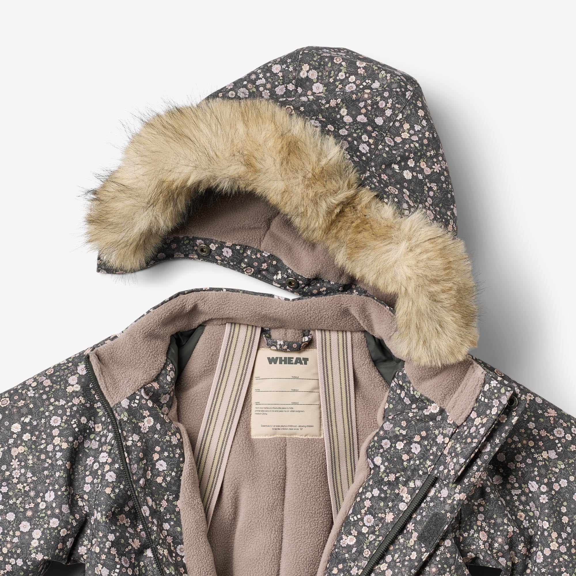 Snowsuit Moe Tech - black sea open flowers - Image 3