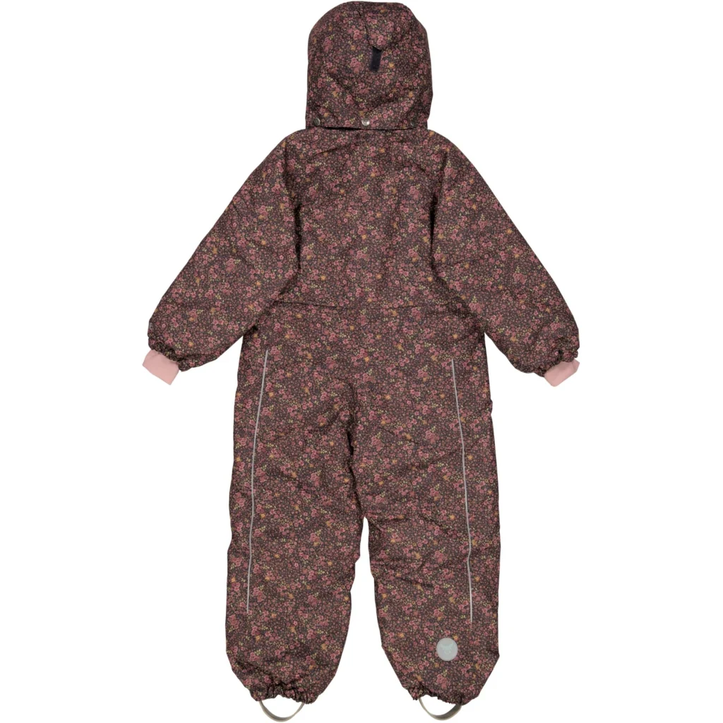 Snowsuit Moe Tech - deep blue flowers - Image 2