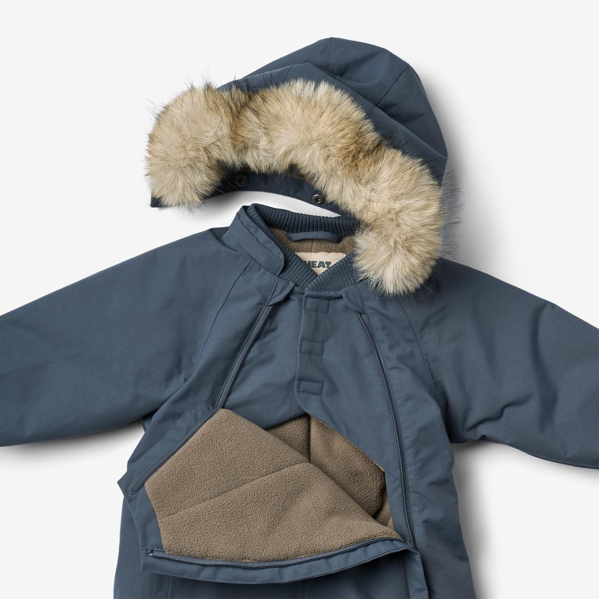 Snowsuit Nickie - greyblue - Image 3